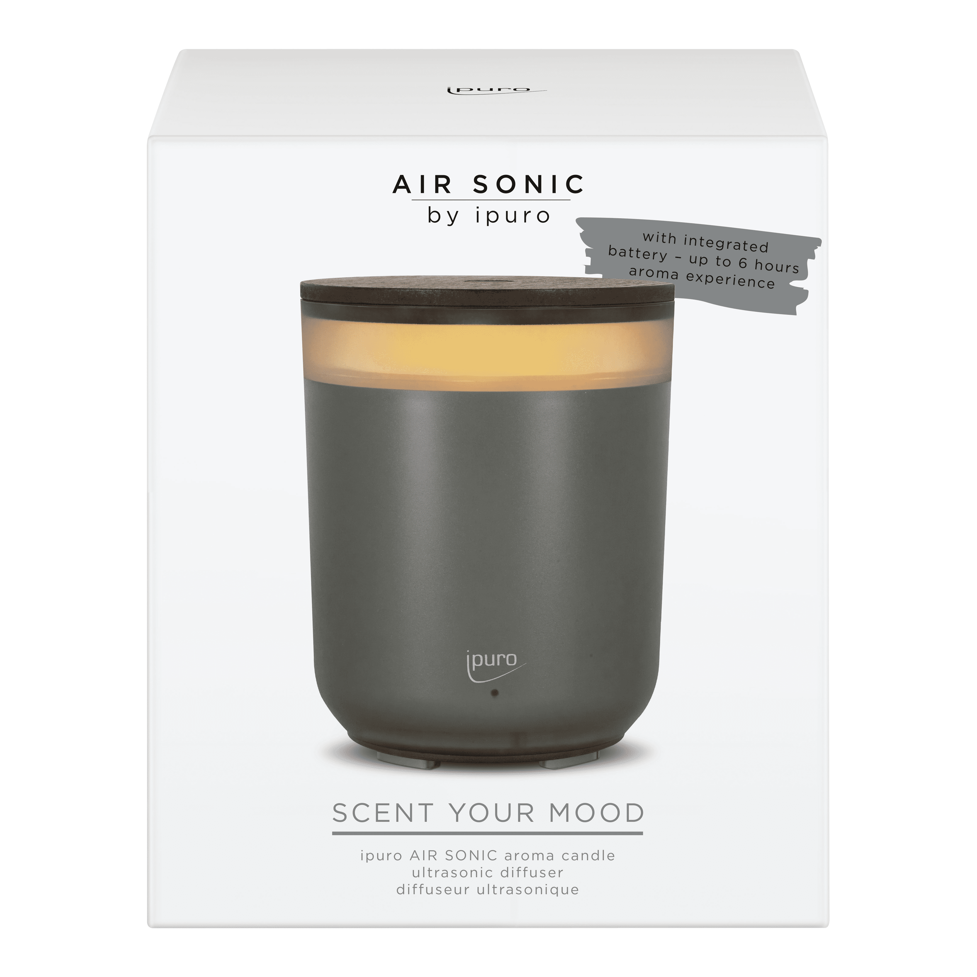 AIR SONIC Elektrischer Aroma-Diffusor Aroma Candle