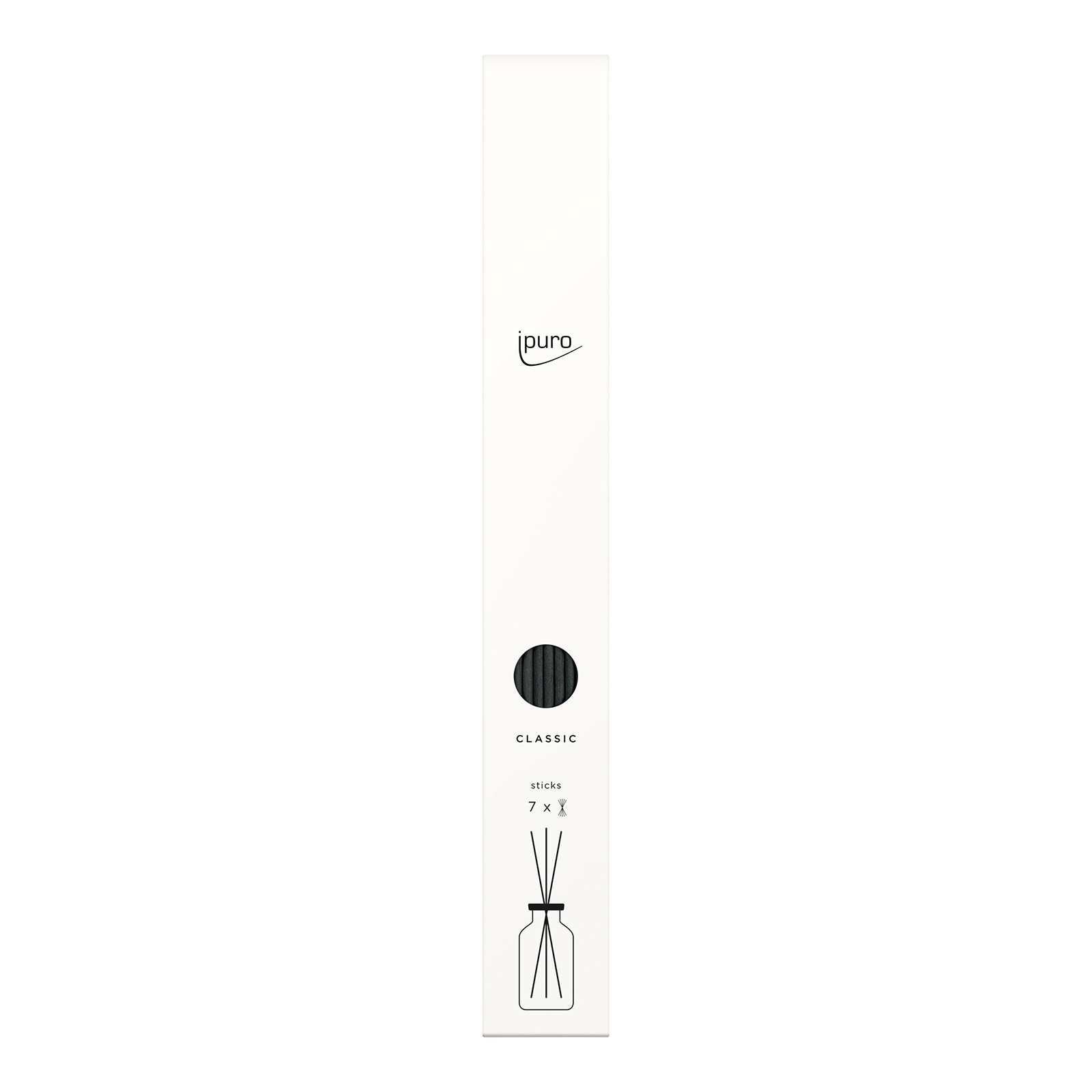 ipuro CLASSIC Sticks Black Bamboo für 500 ml-Raumdüfte