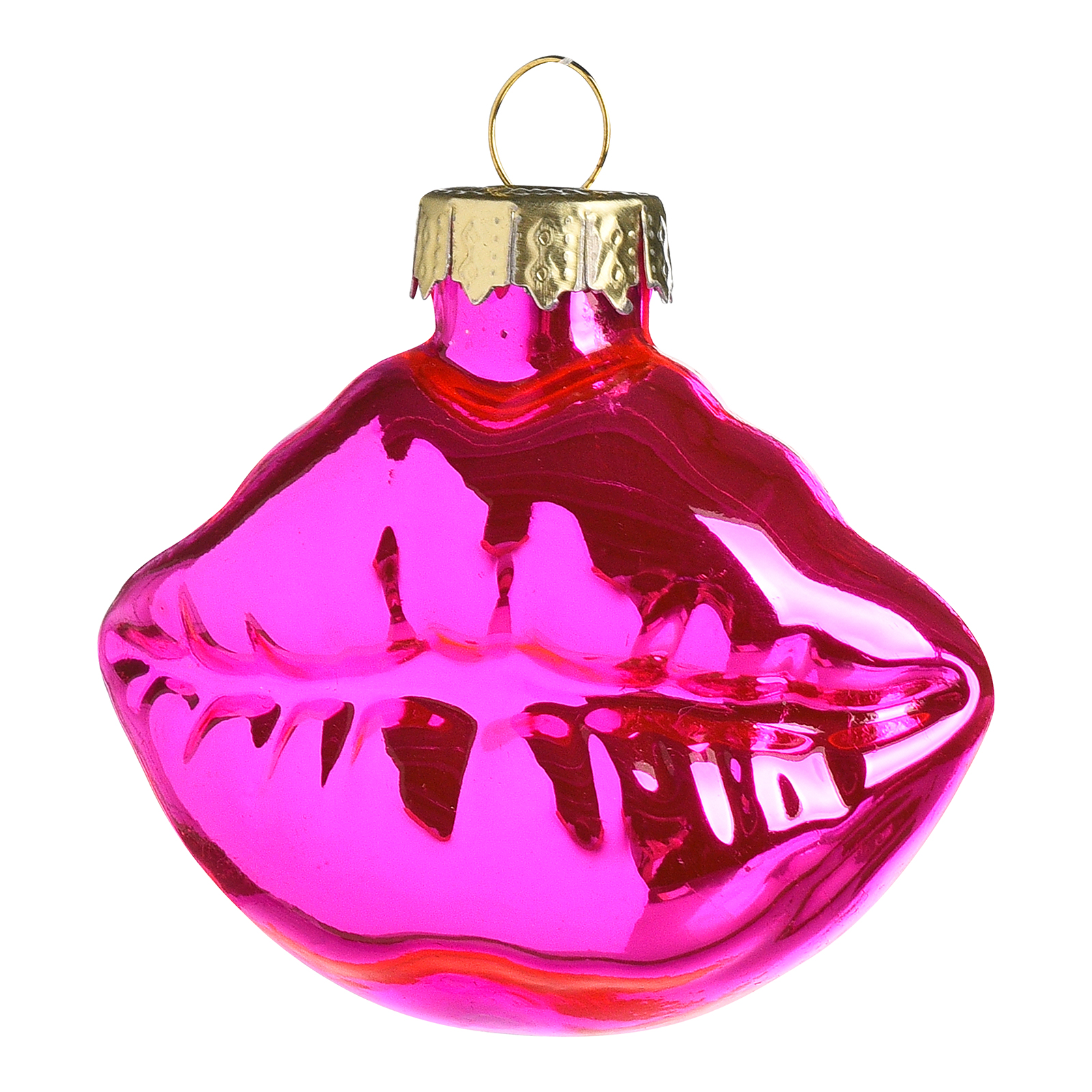 Glas-Deko-Anhänger Lippen