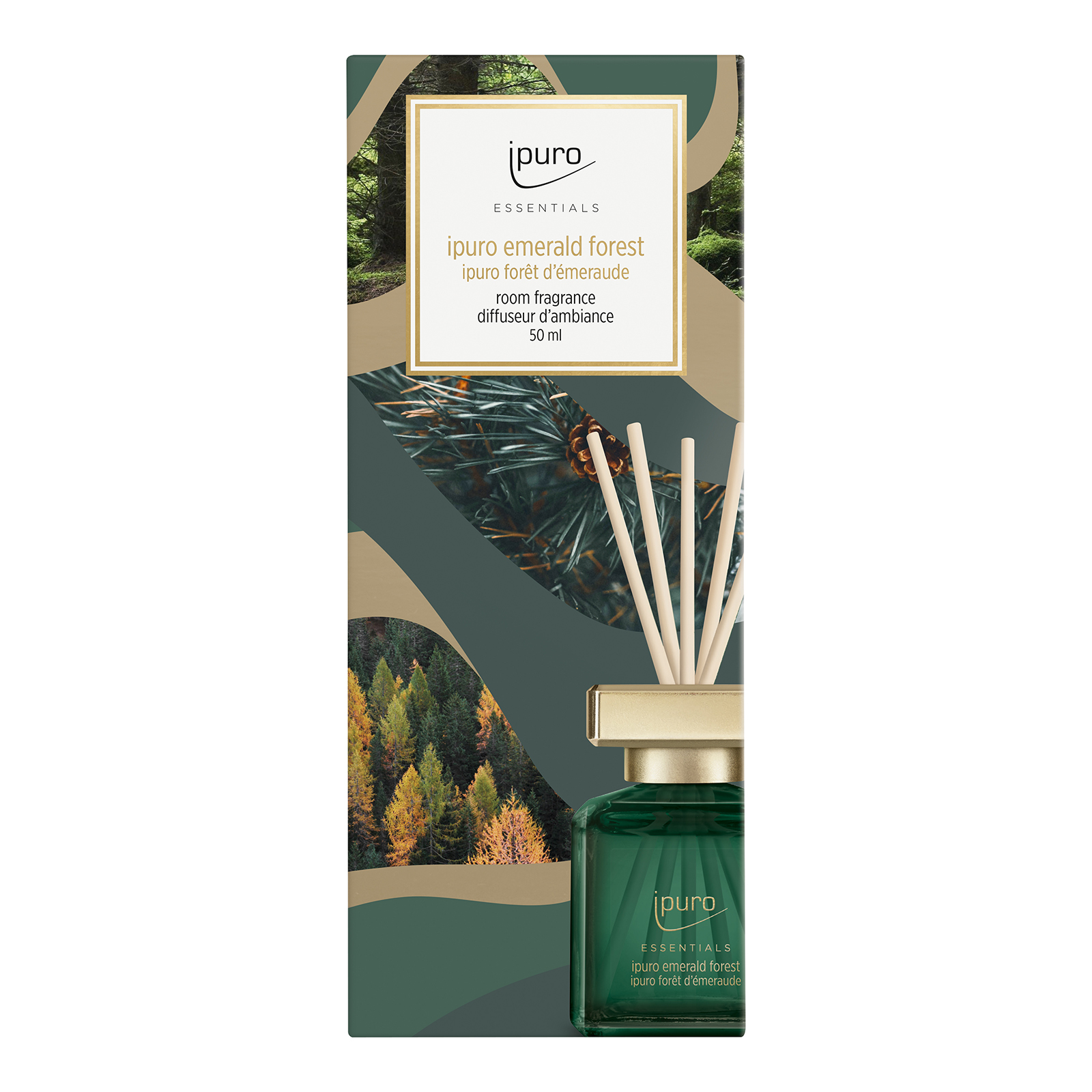 ipuro ESSENTIALS Raumduft Emerald Forest