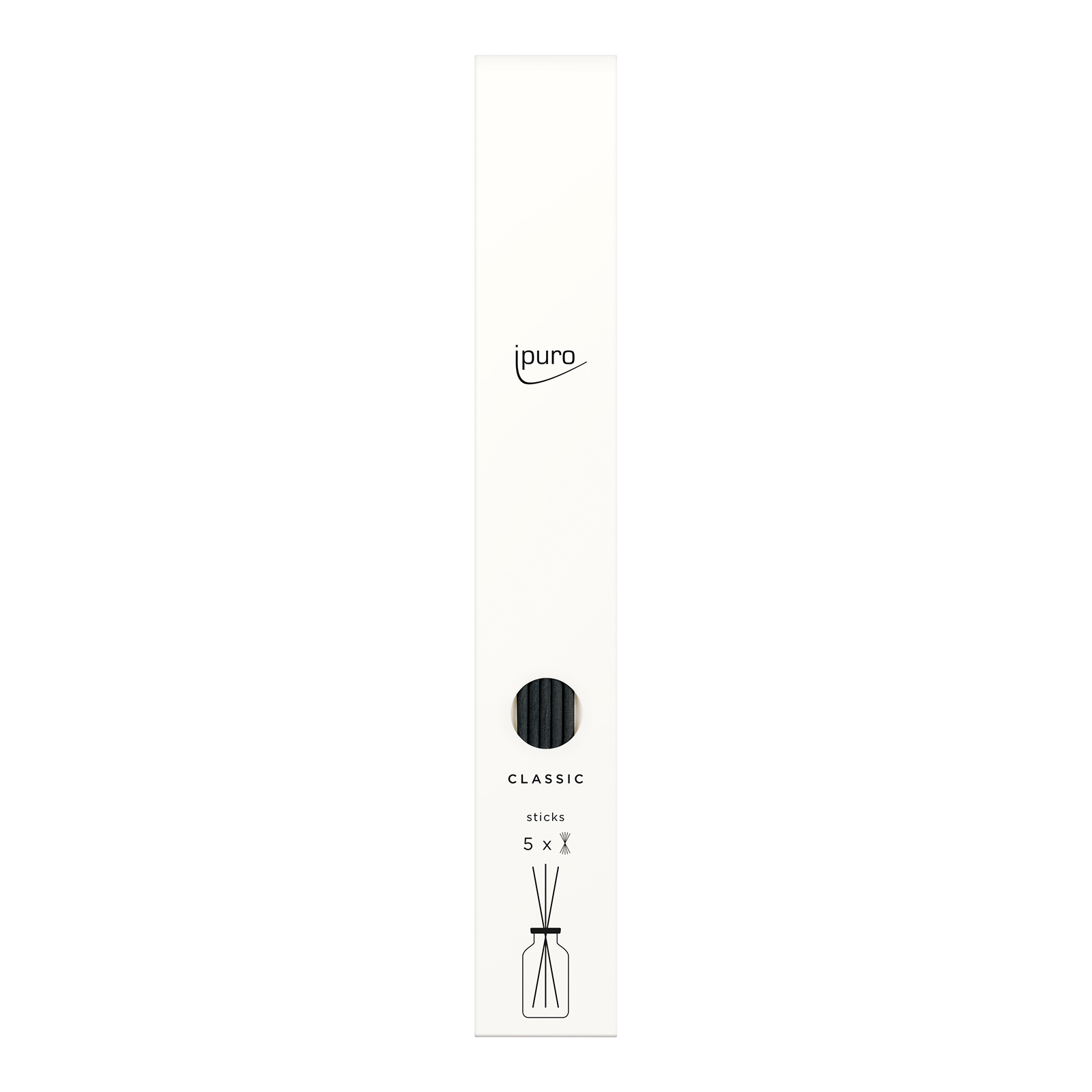 ipuro CLASSIC Sticks Black Bamboo für 240 ml-Raumdüfte