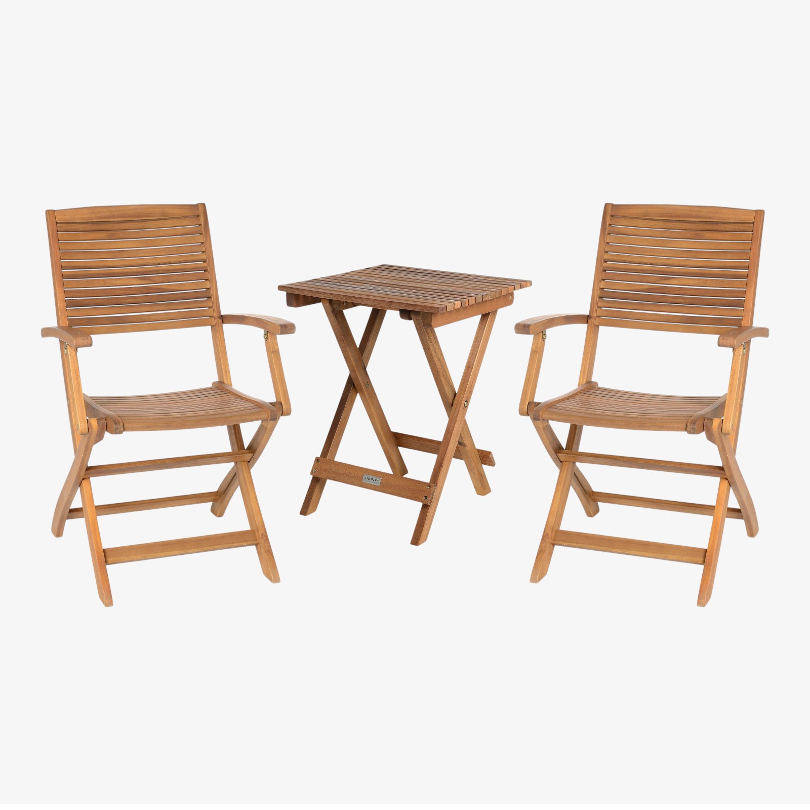 Armlehnstühle Marta mit Klapptisch