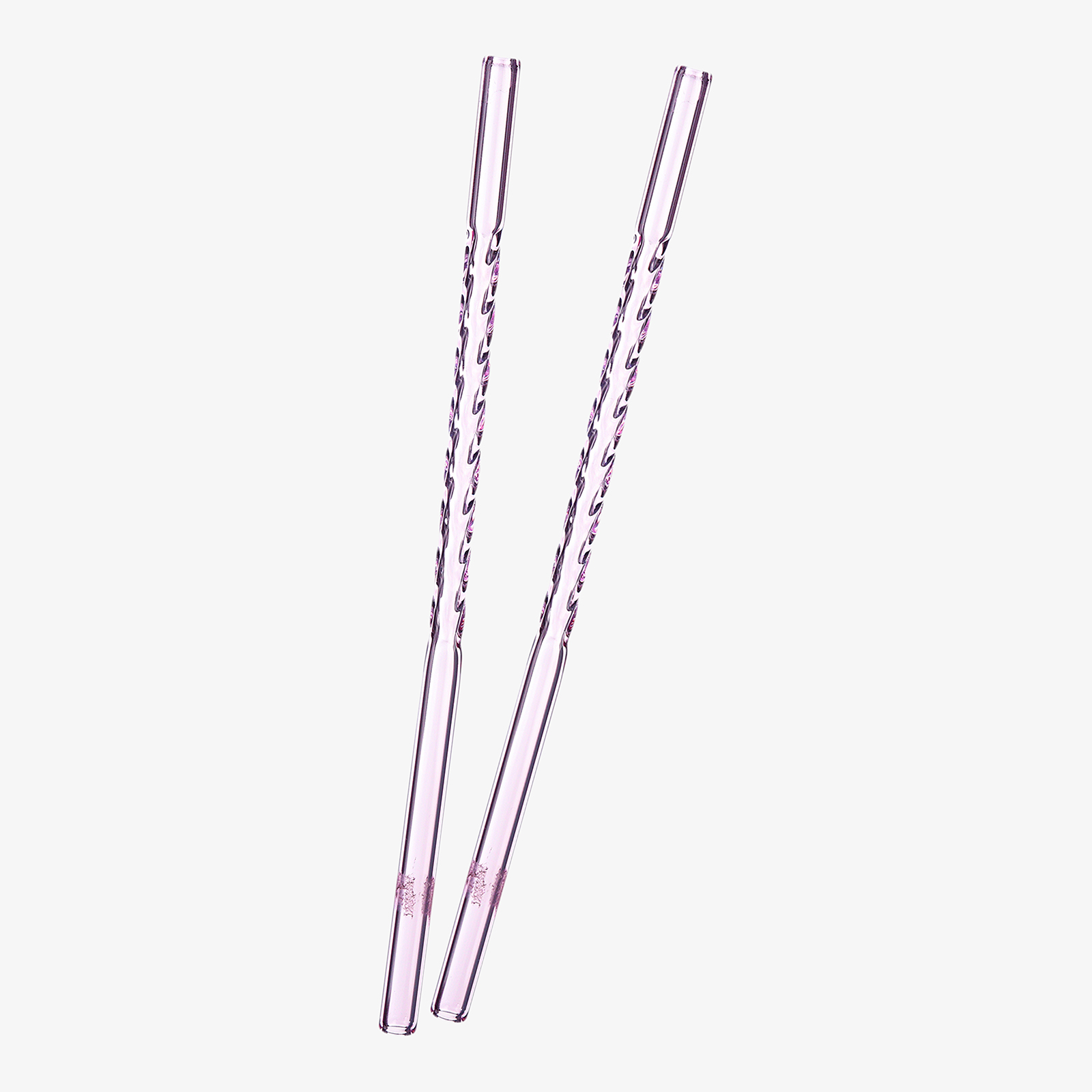 Glas-Trinkhalme Drehung