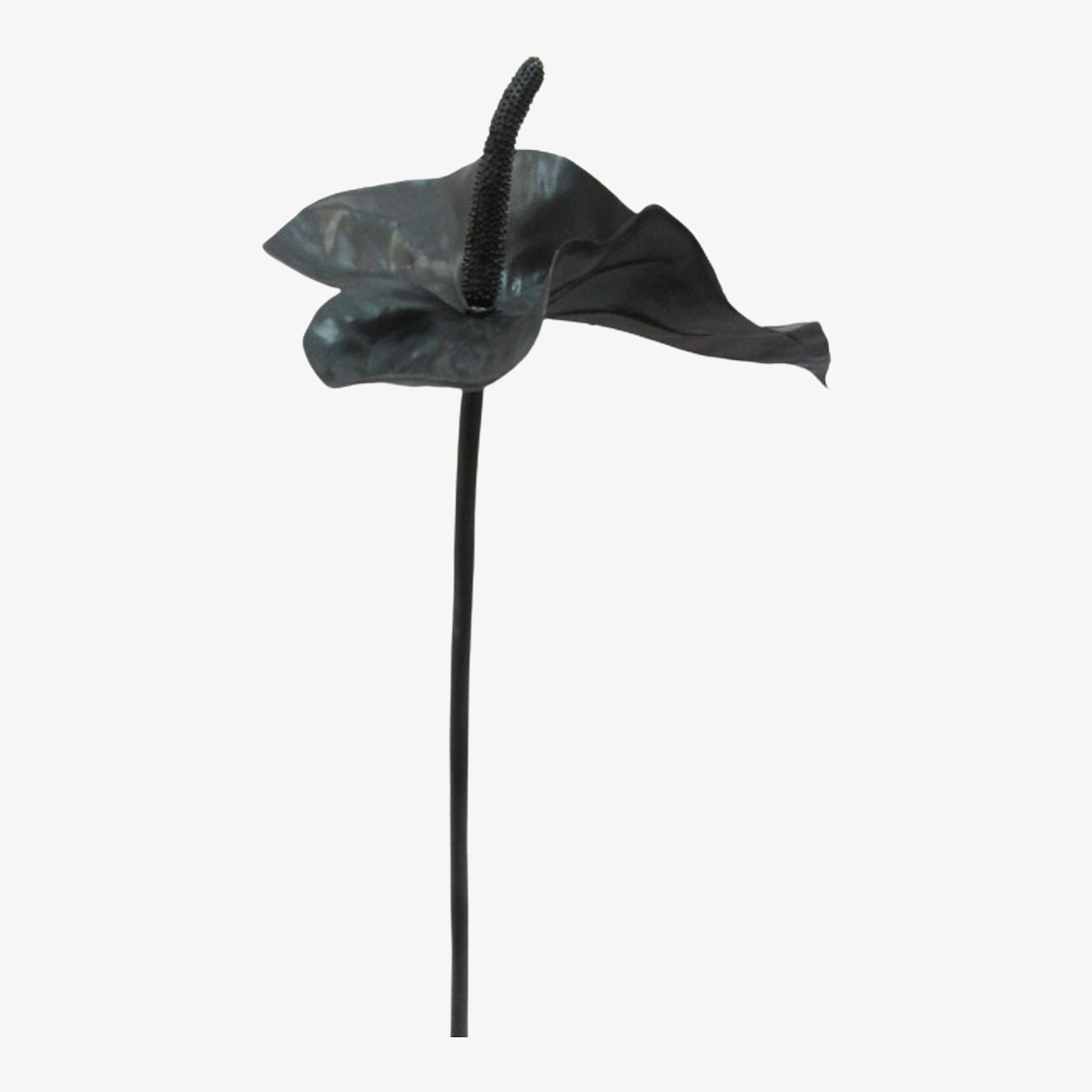 Metallic-Kunstblatt Anthurium