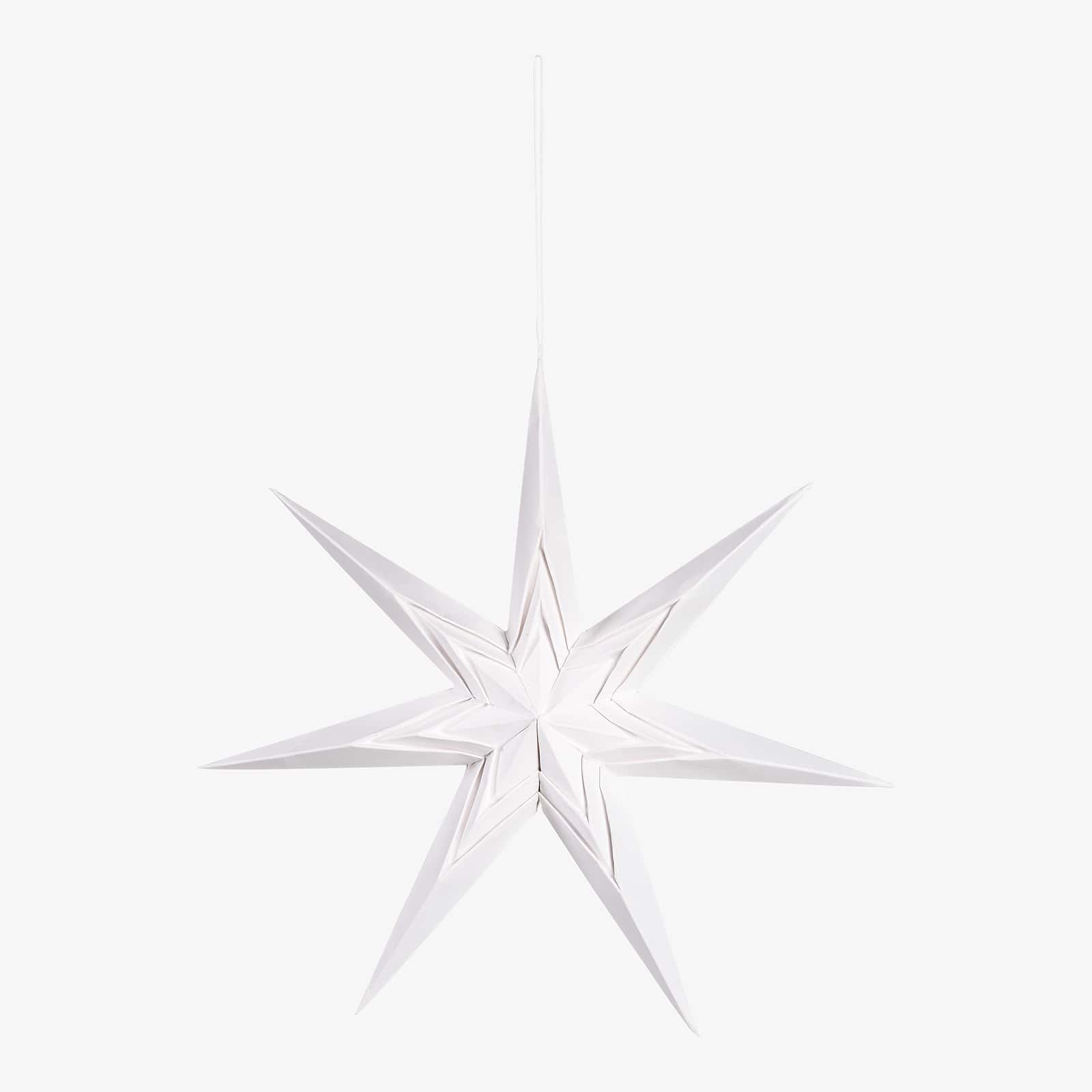 Deko-Papierstern Relief