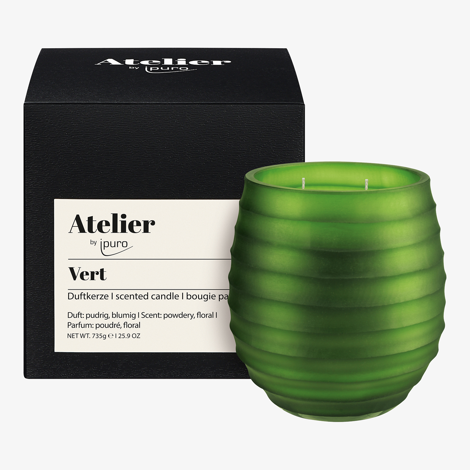 Atelier by ipuro Duftkerze Vert