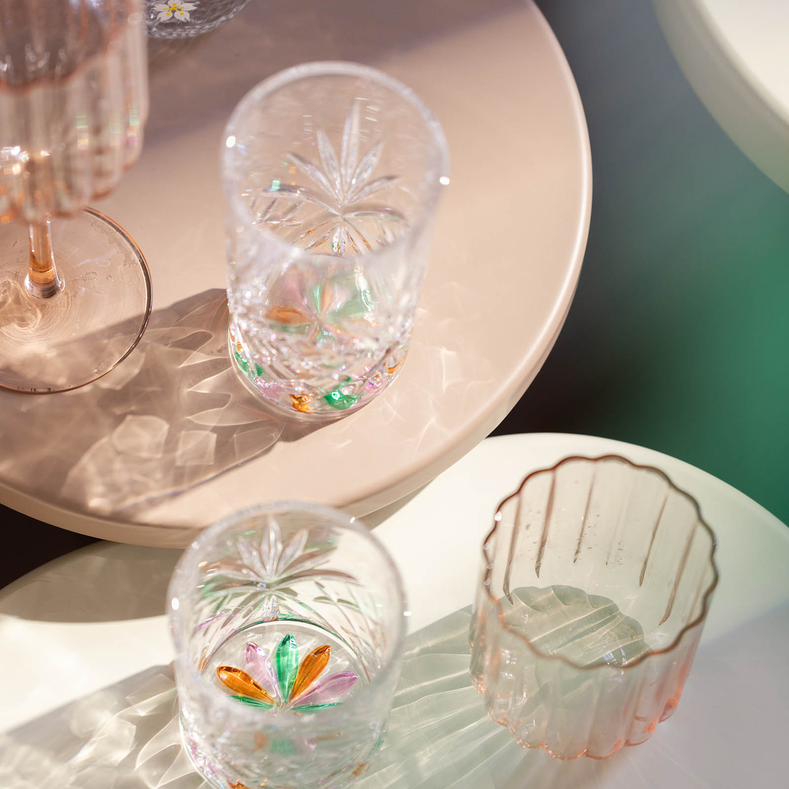 Longdrinkglas Mosaik