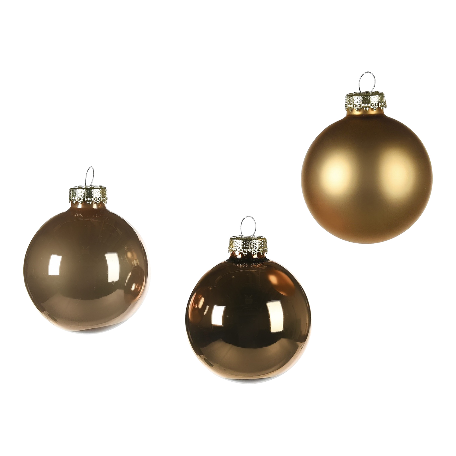 Glas-Weihnachtskugel-Set
