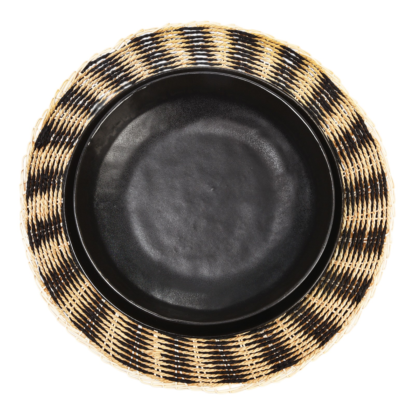 Geschirr-Set Yora mit Tischset Stroke