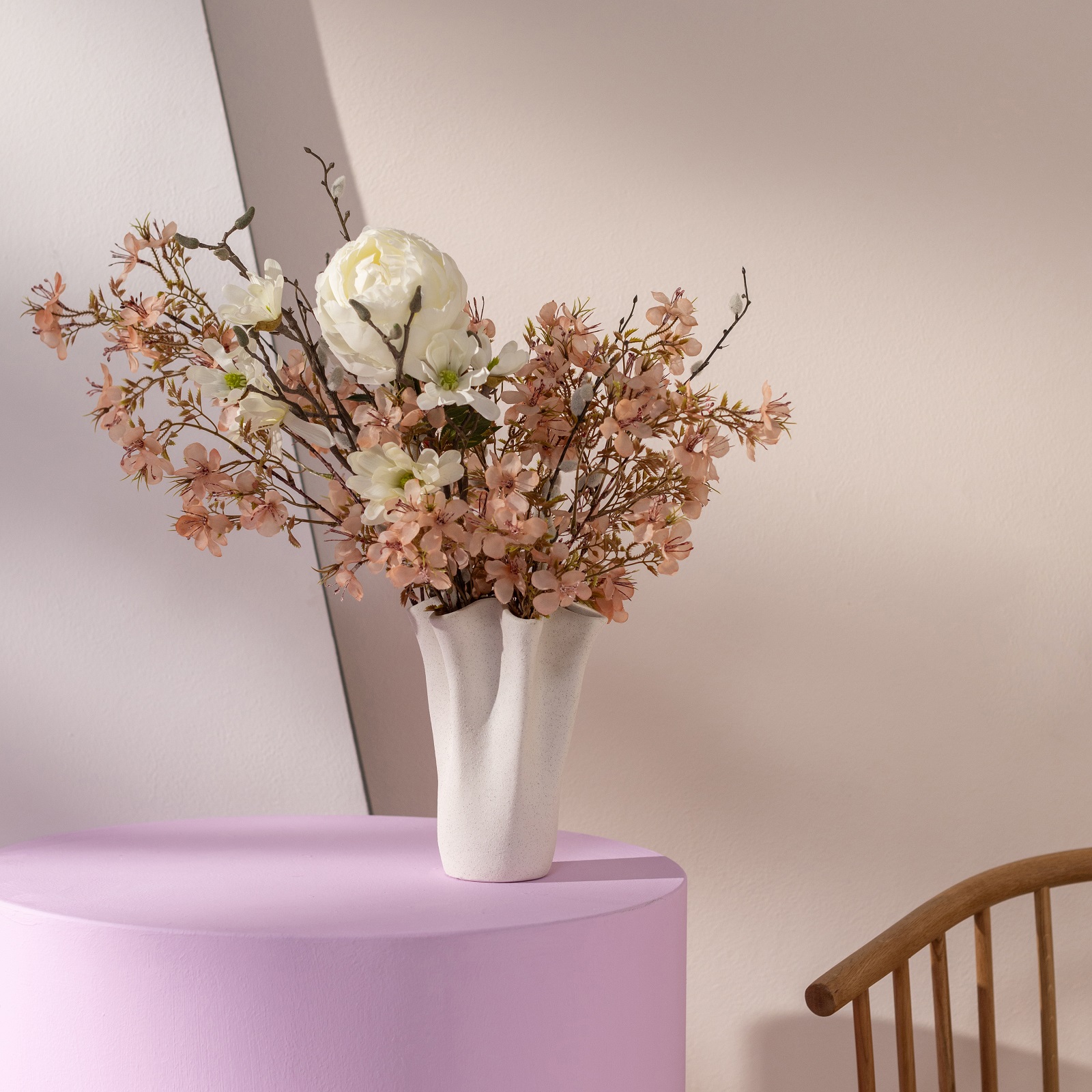 Kunstblumenbund Pfingstrosen