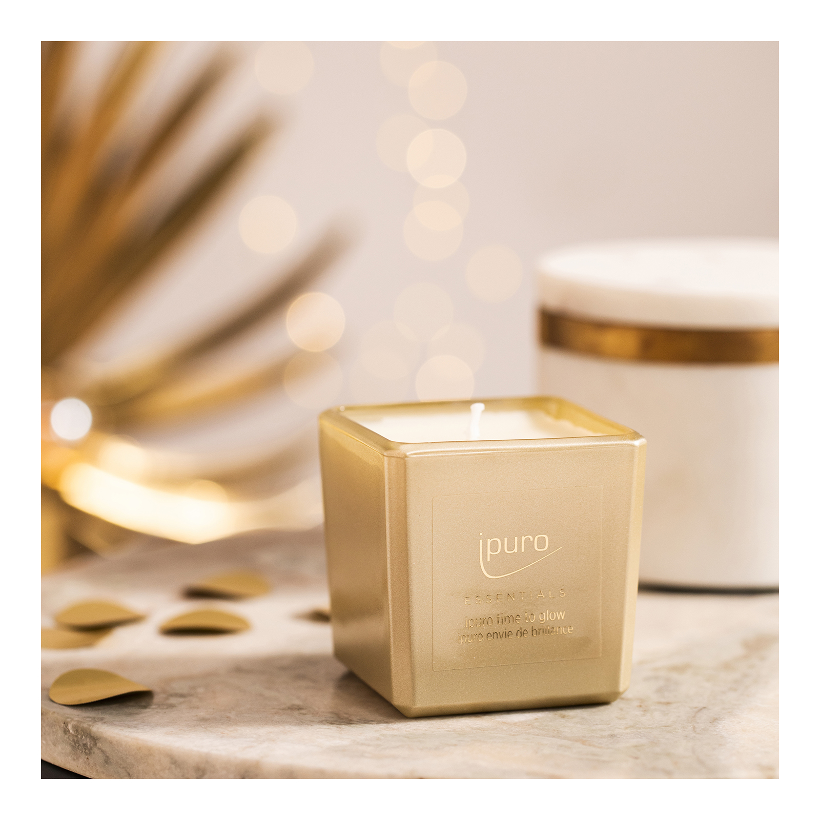ipuro ESSENTIALS Duftkerze Time to glow