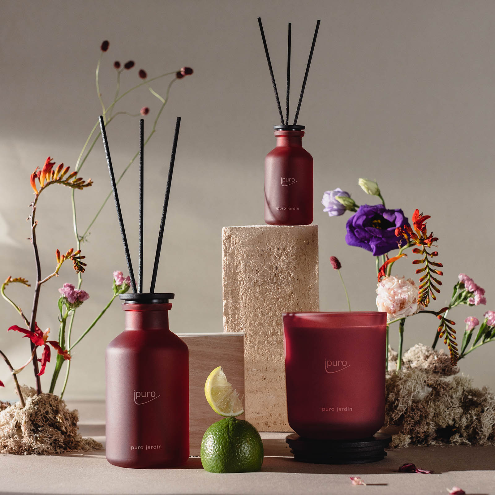 ipuro CLASSIC Duftkerze Jardin