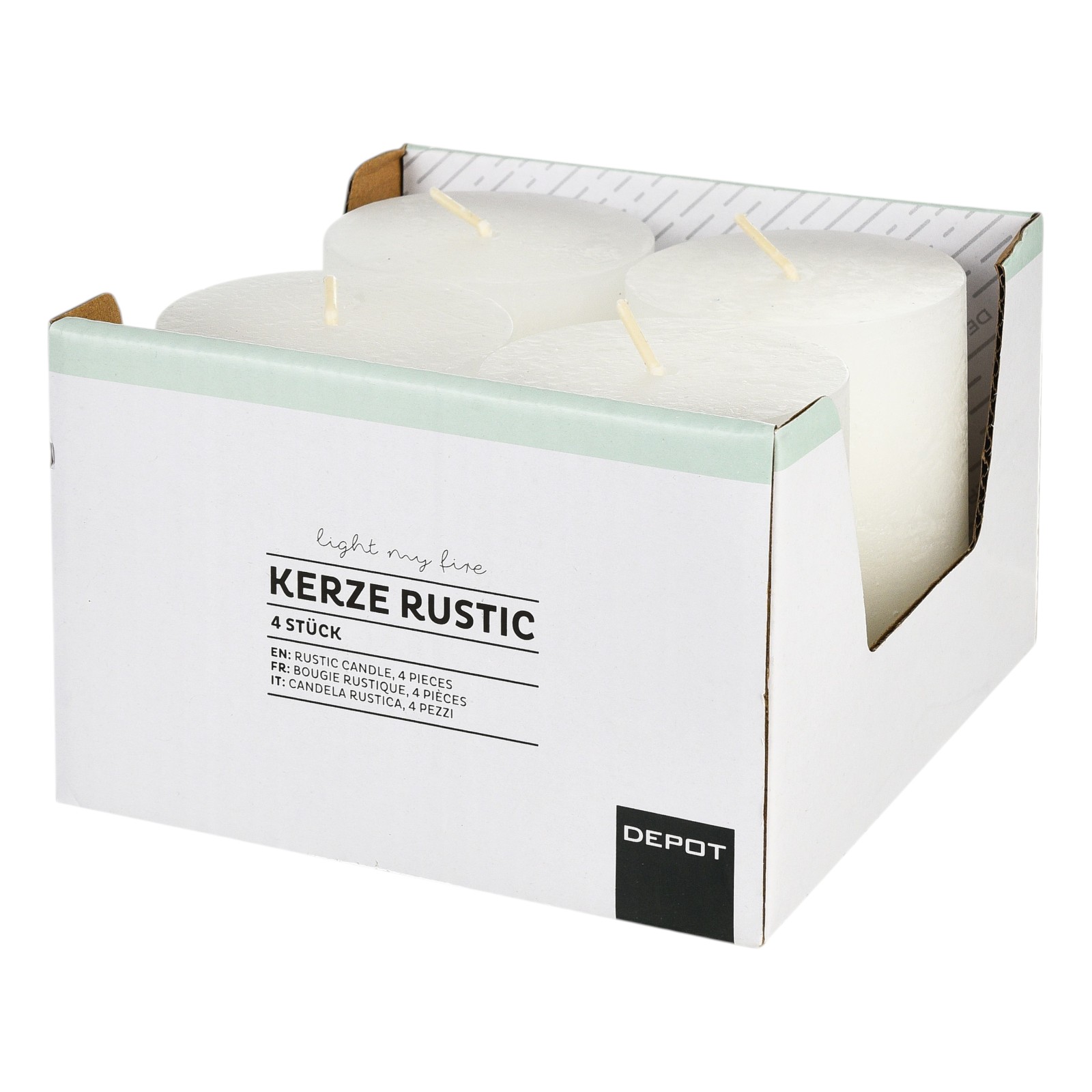 Stumpenkerzen Rustik