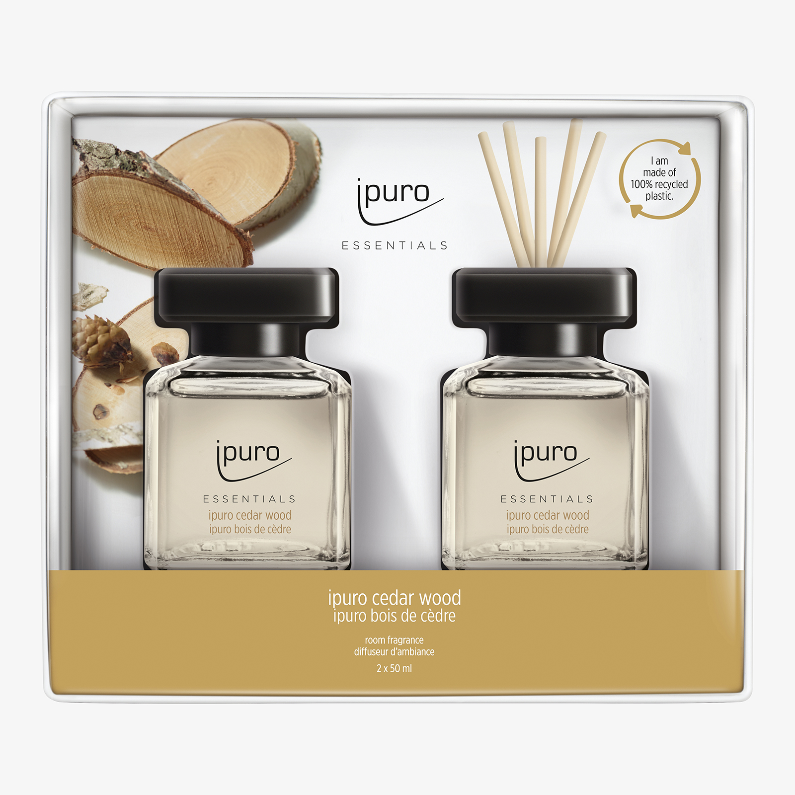 ESSENTIALS Raumduft-Set Cedar Wood