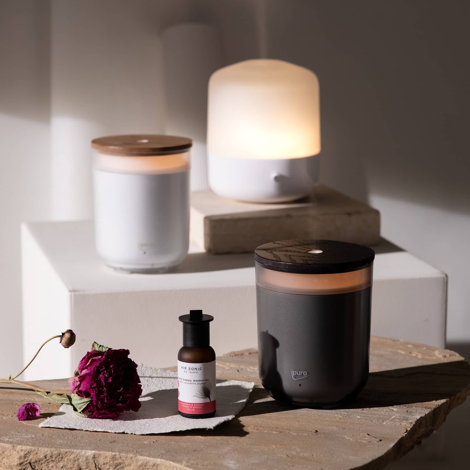 AIR SONIC Elektrischer Aroma-Diffusor Aroma Candle