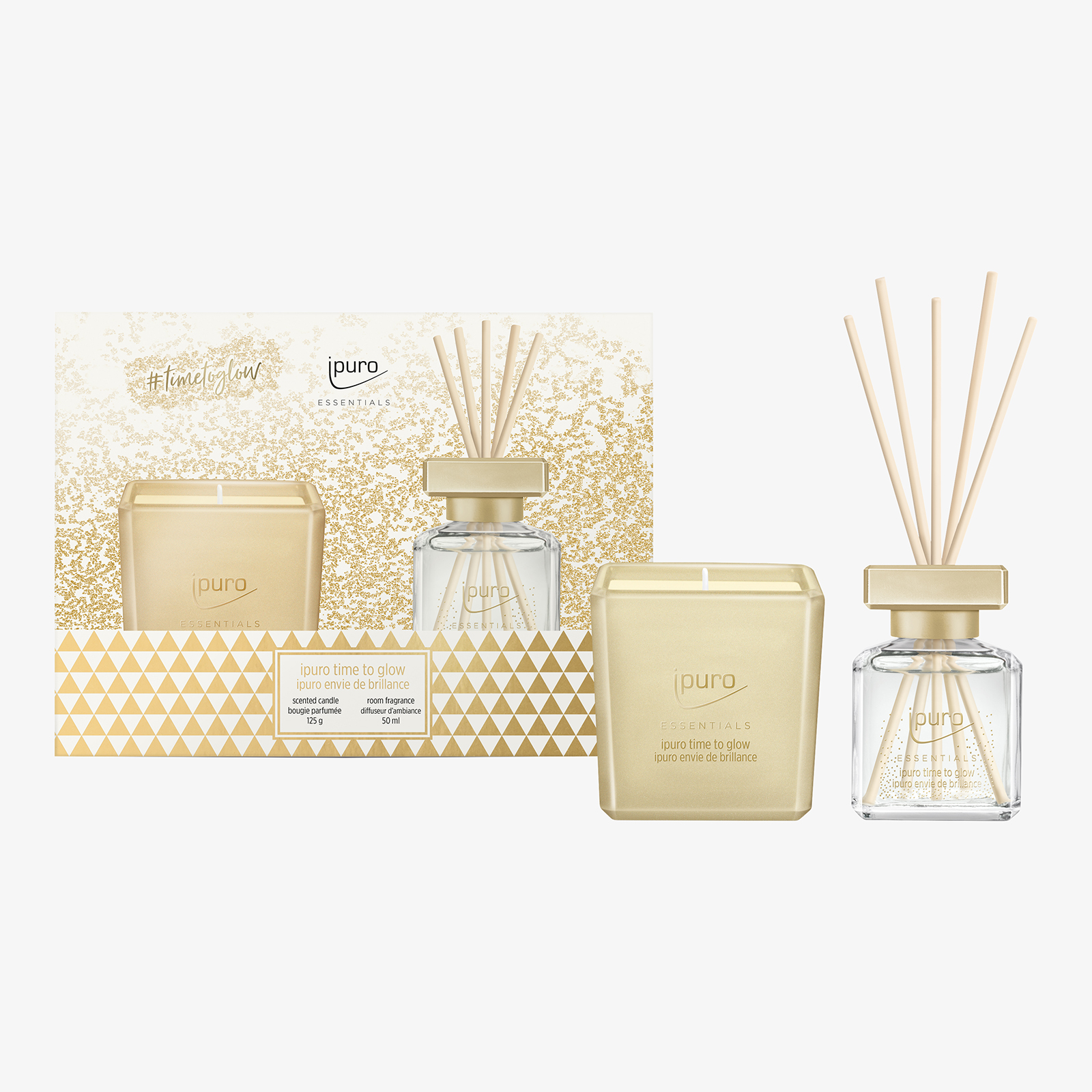 ipuro ESSENTIALS Geschenk-Set Time to Glow