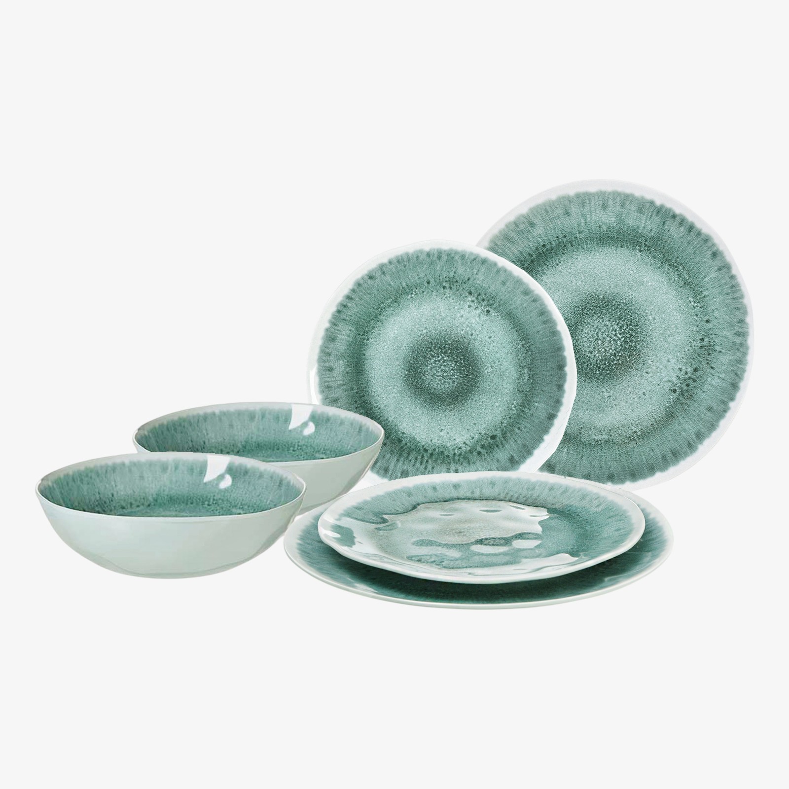 Melamin-Geschirr-Set