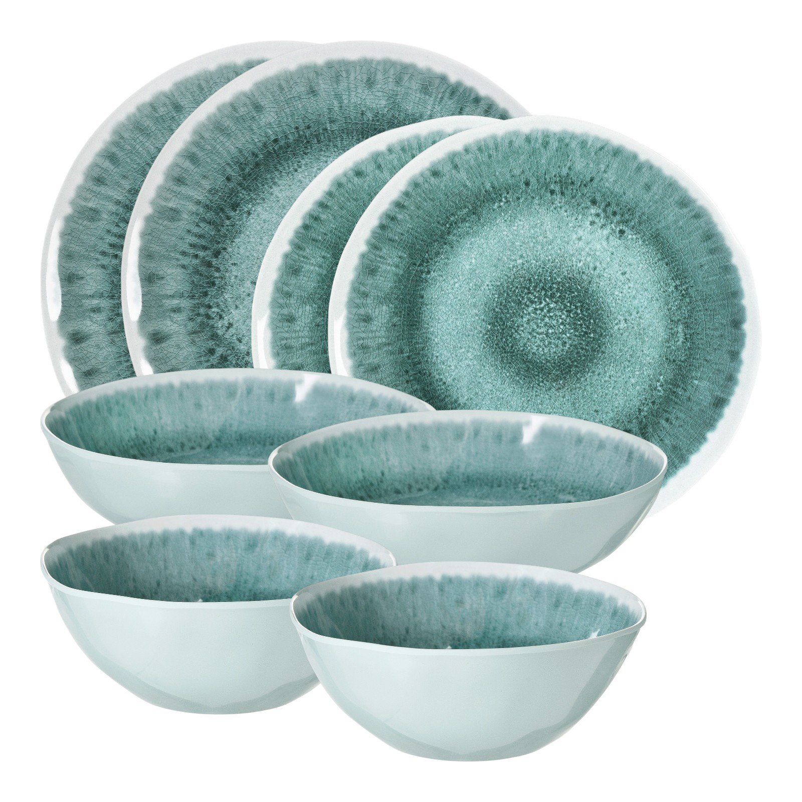 Melamin-Geschirr-Set