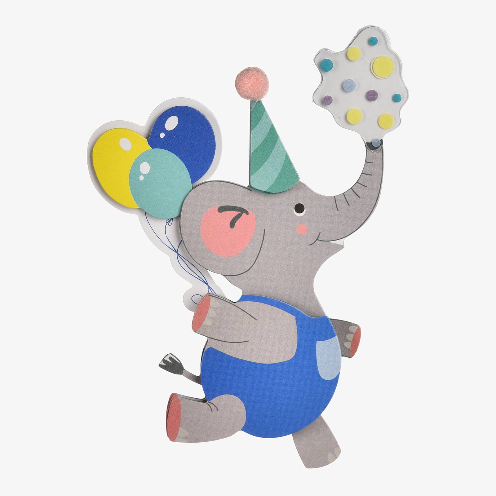 3D-Sticker Elefant