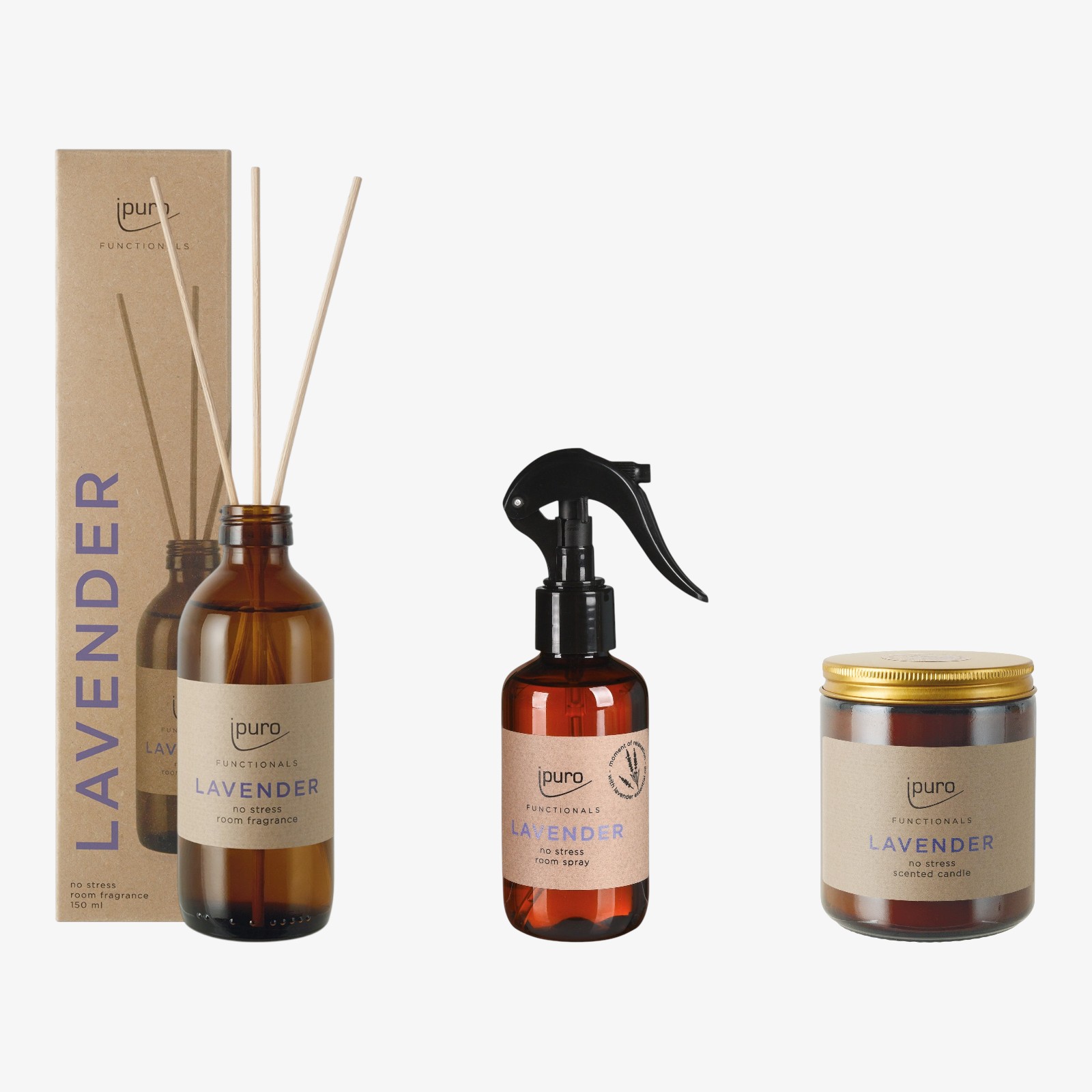 ipuro FUNCTIONALS Set Lavender