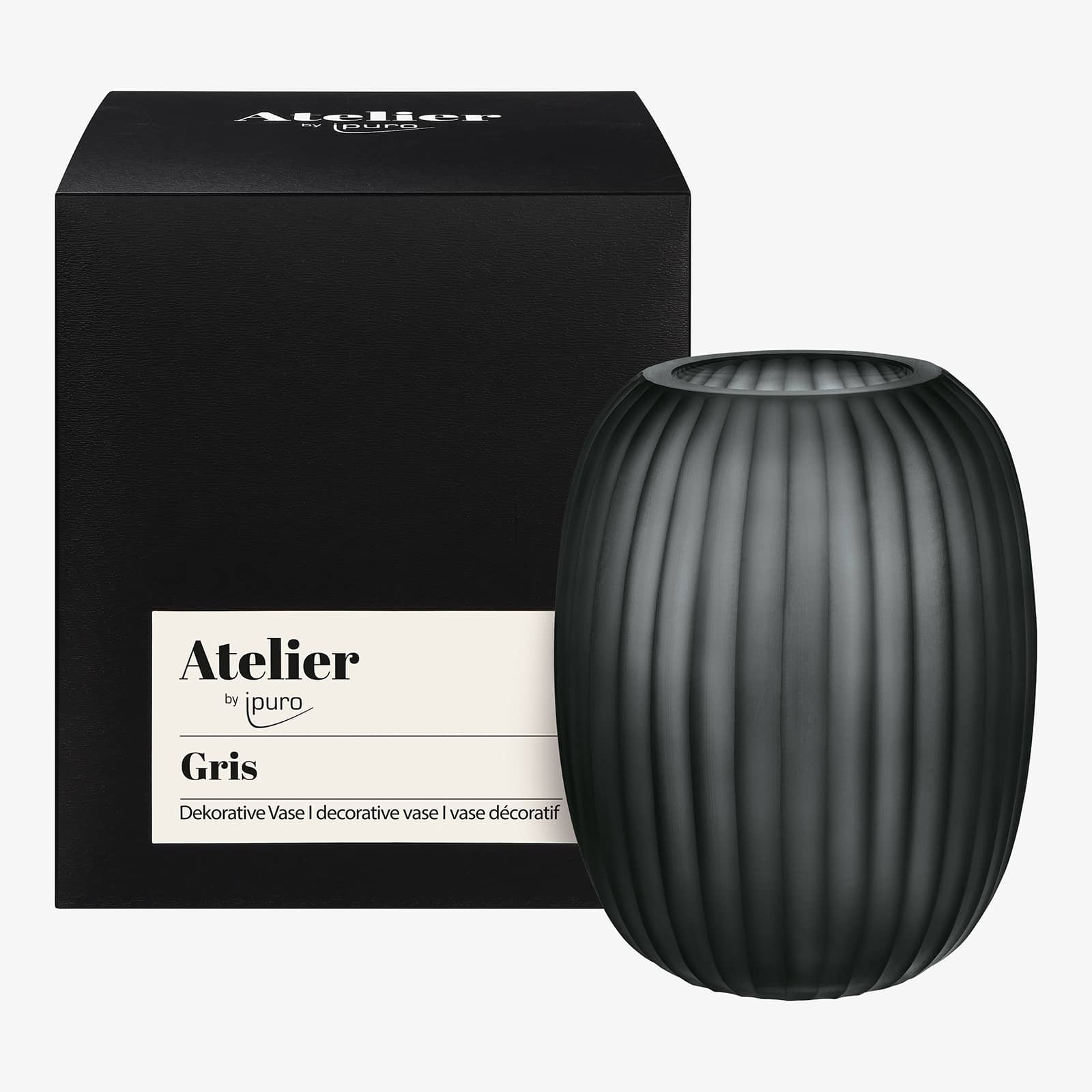 Atelier by Ipuro Vase Gris