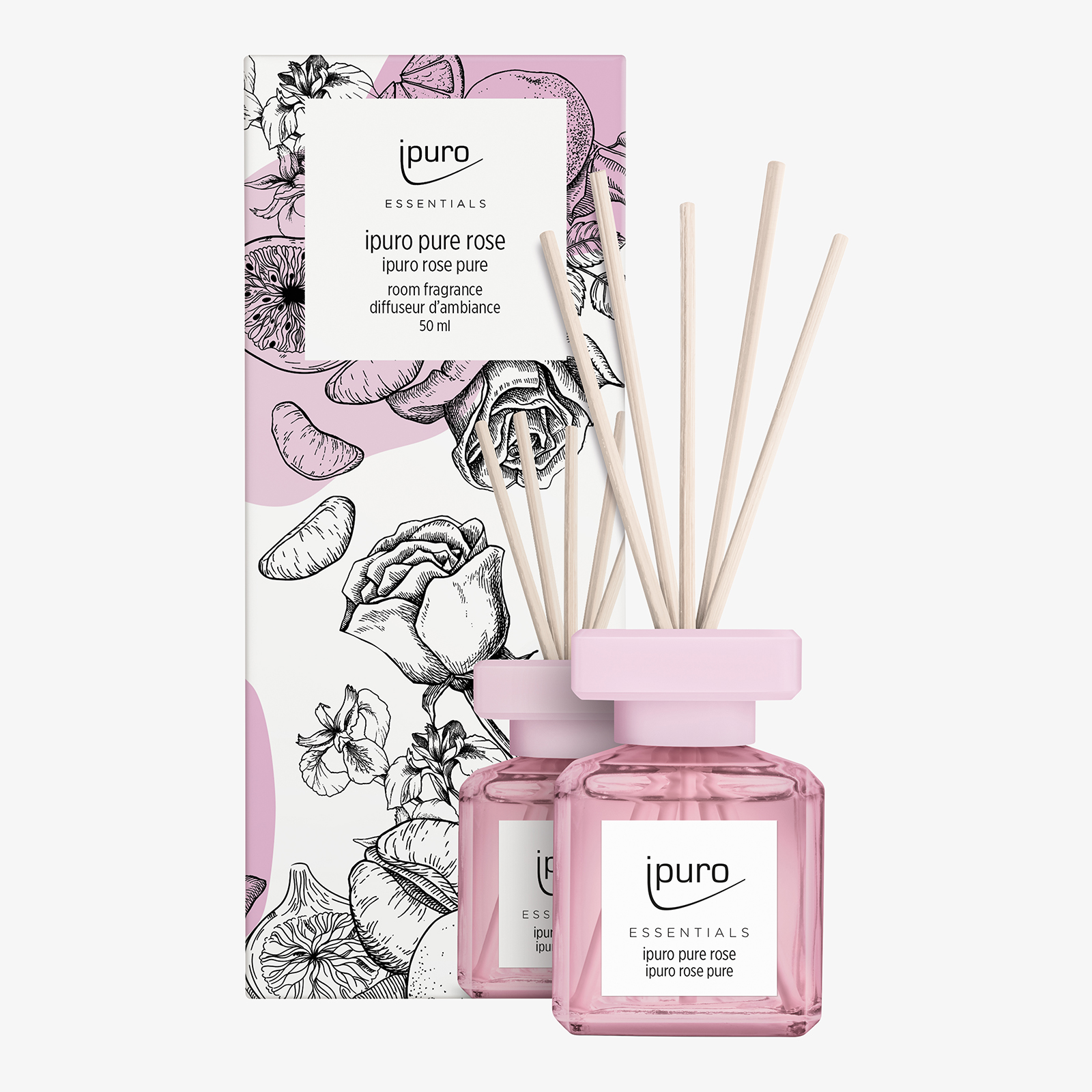 ipuro ESSENTIALS Raumduft Pure Rose