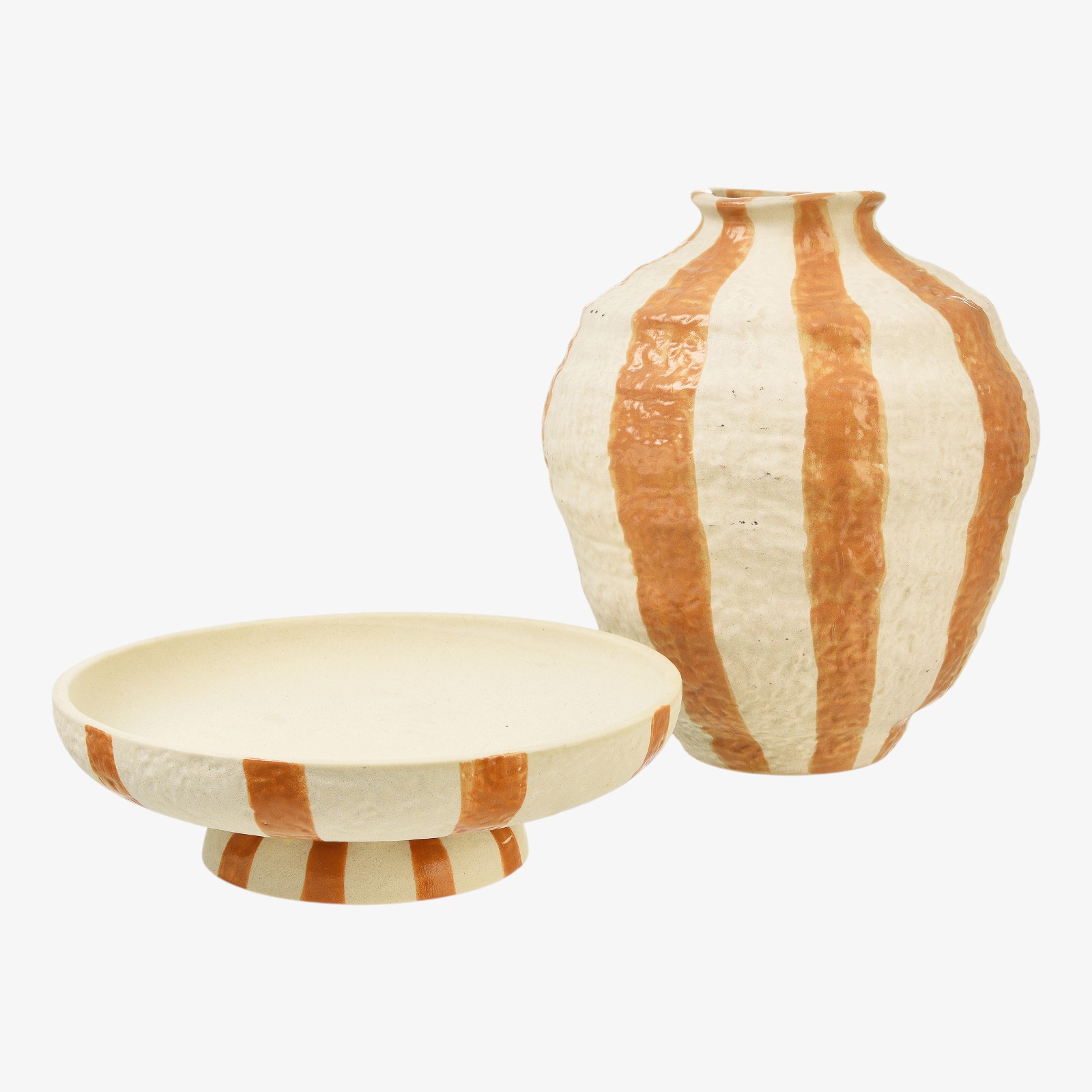 Vase Ballon mit Deko-Schale