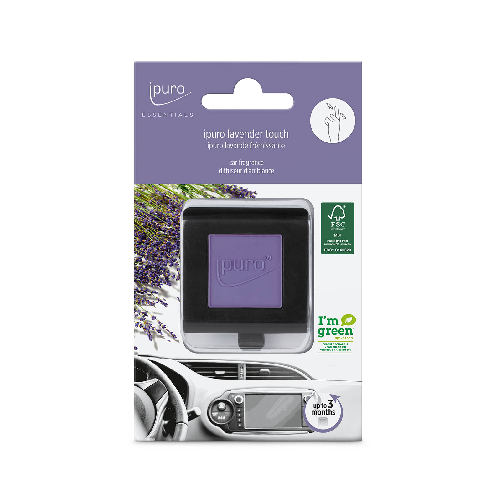 ipuro ESSENTIALS Autoduft Lavender Touch