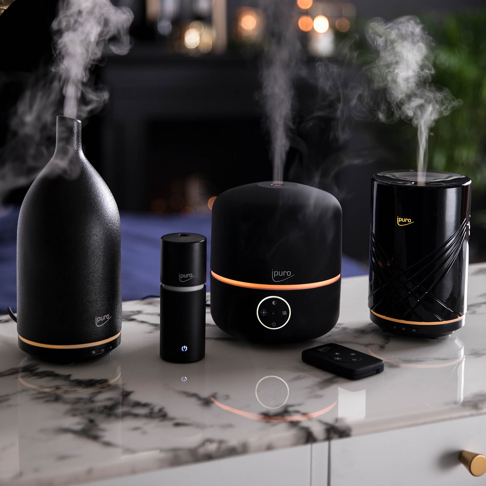 ipuro AIR SONIC Elektrischer Aroma-Diffusor Good Mood