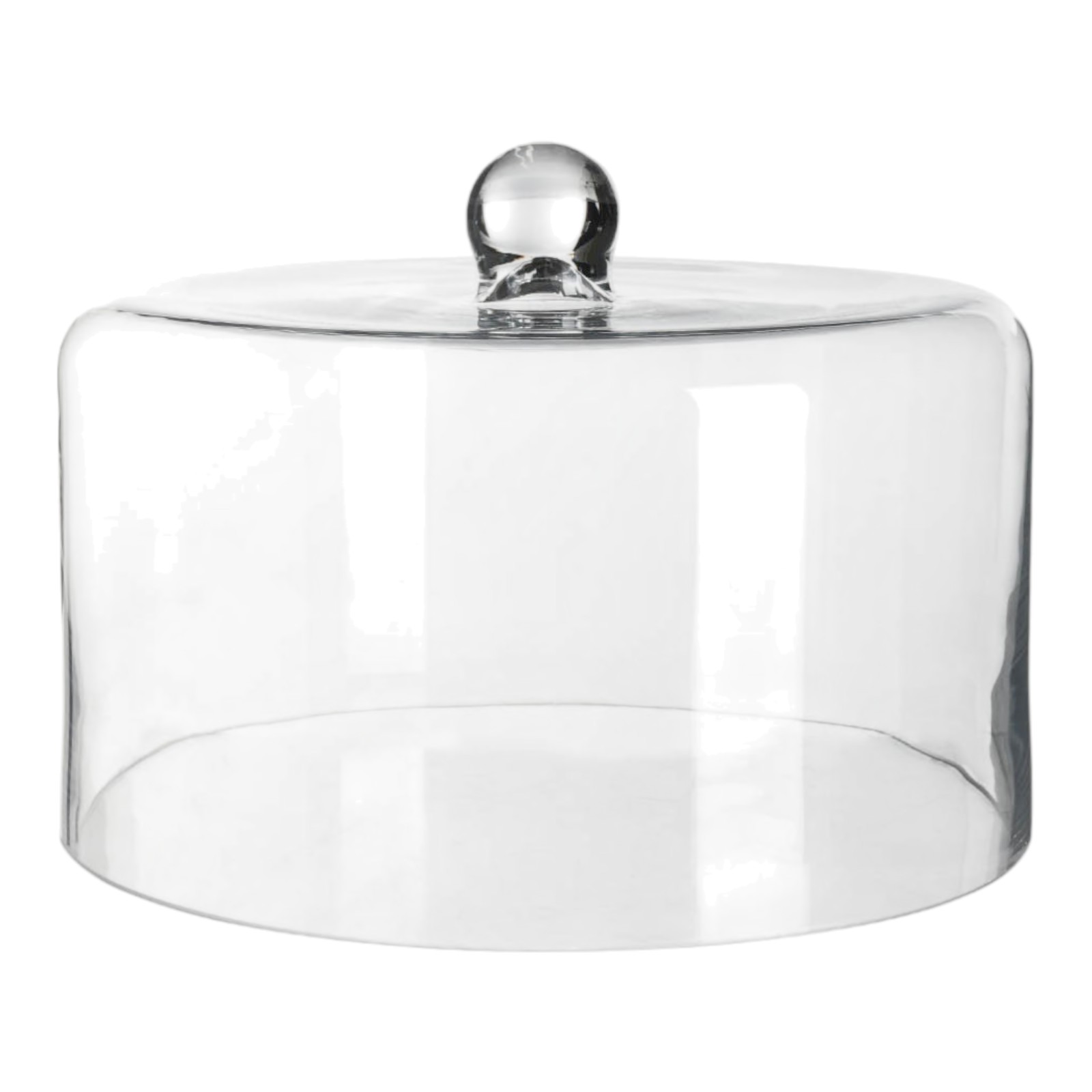 Glasglocke Esme mit Schiefer-Servierplatte 