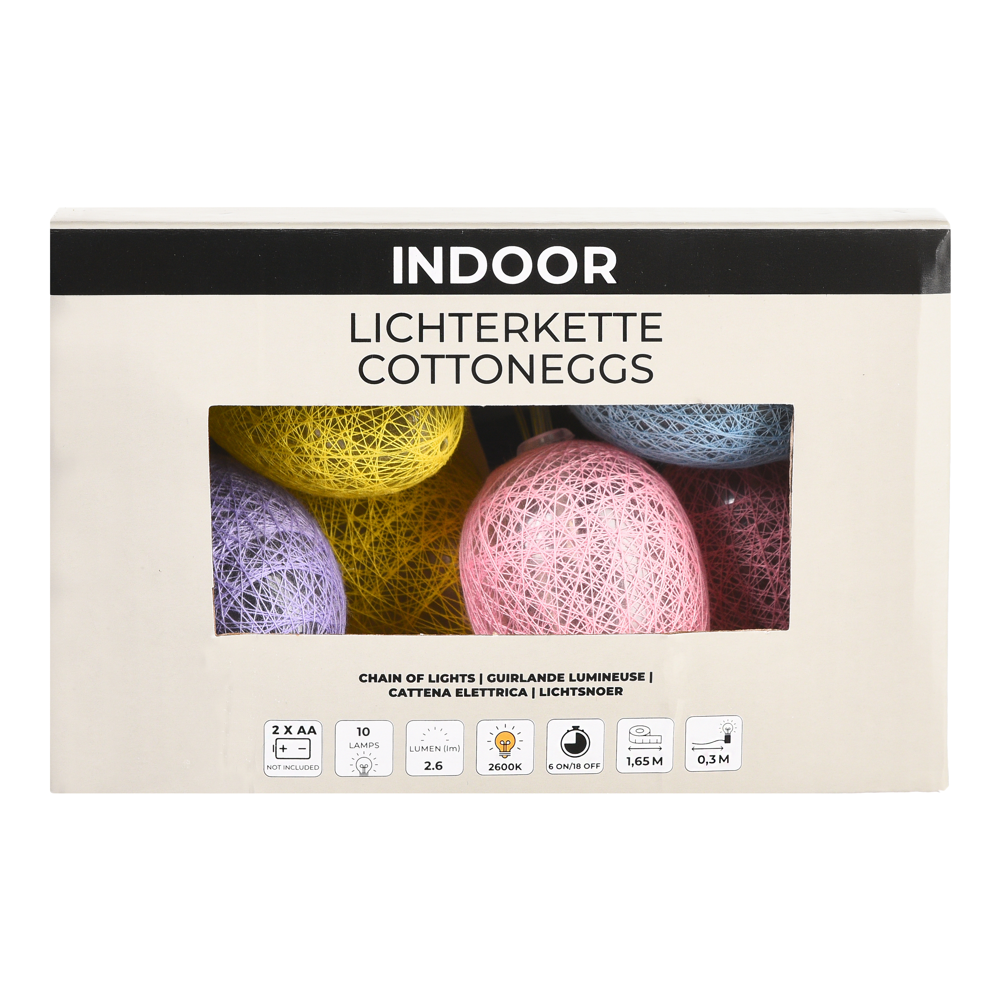 Lichterkette Cottoneggs