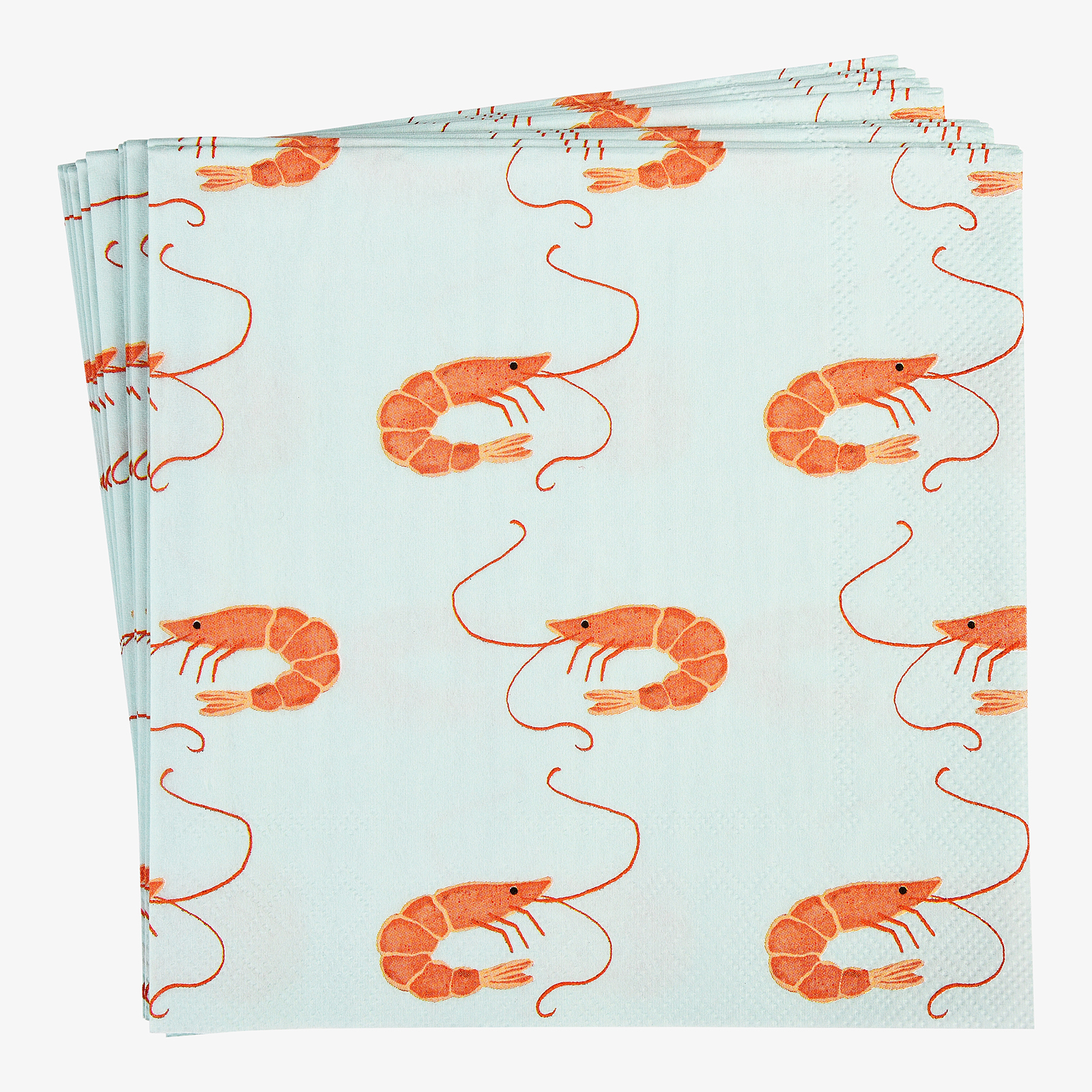 Servietten Shrimp