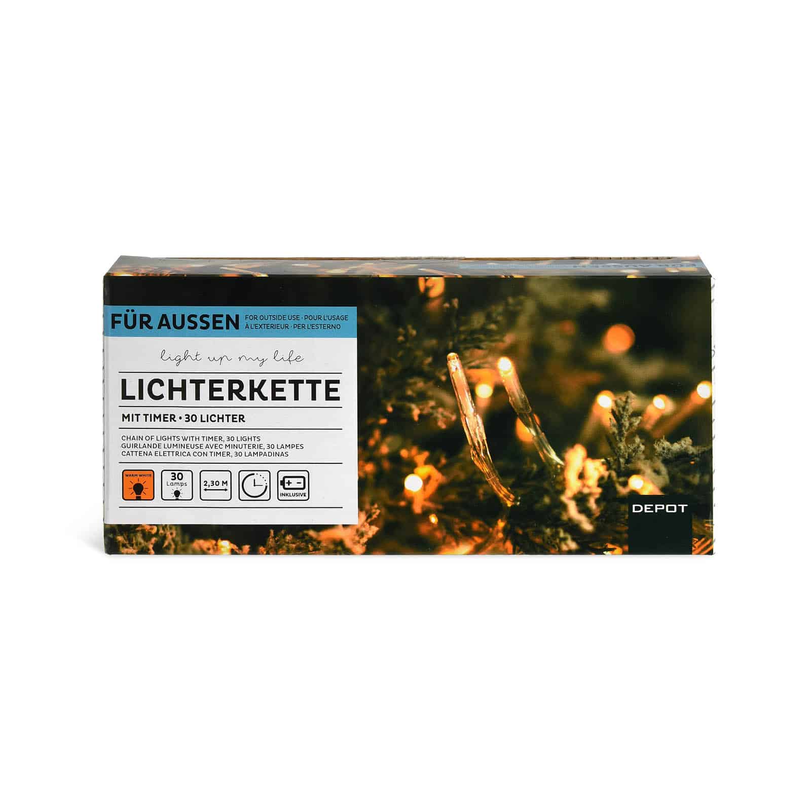 Outdoor-LED-Lichterkette