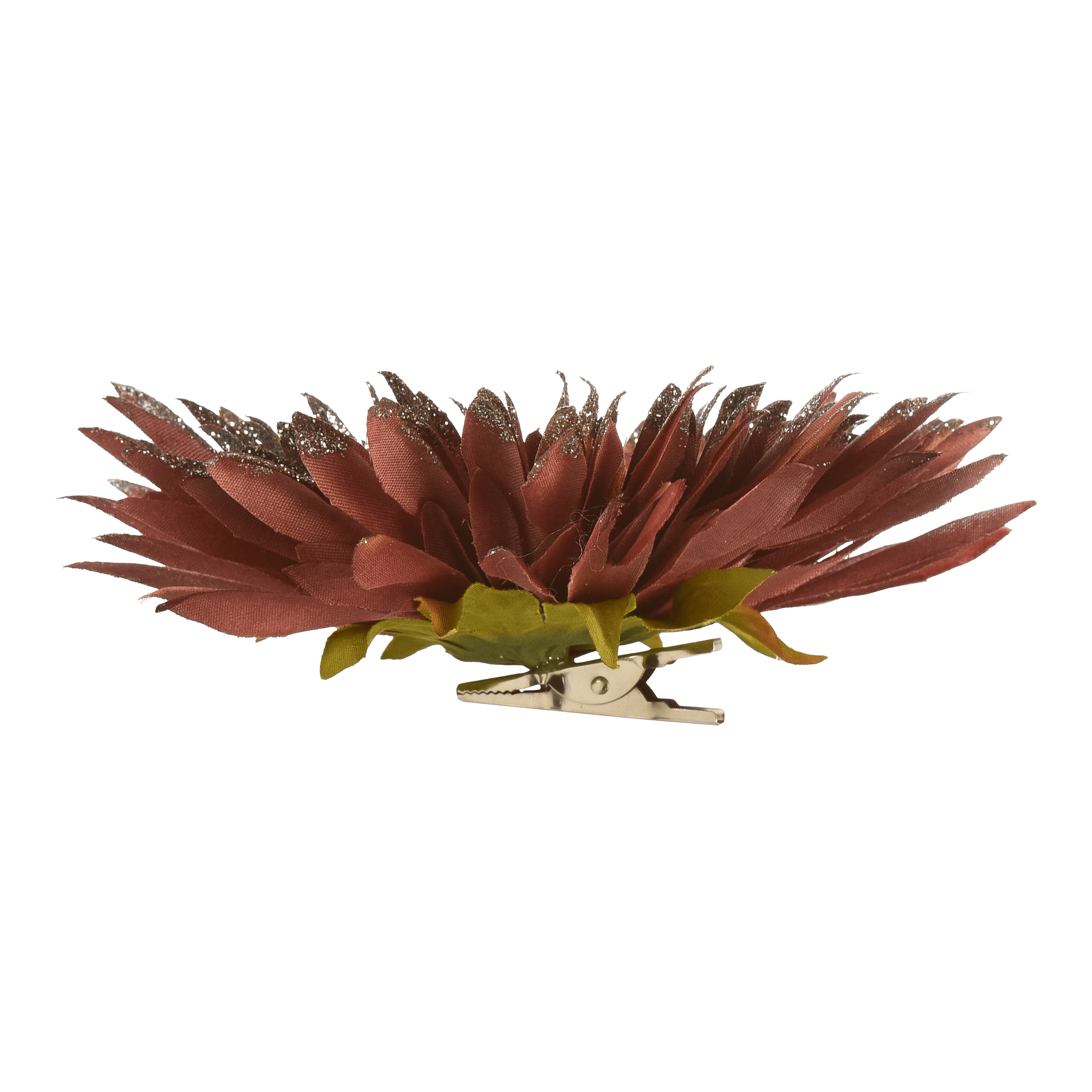 Kunstblume Dahlie auf Clip