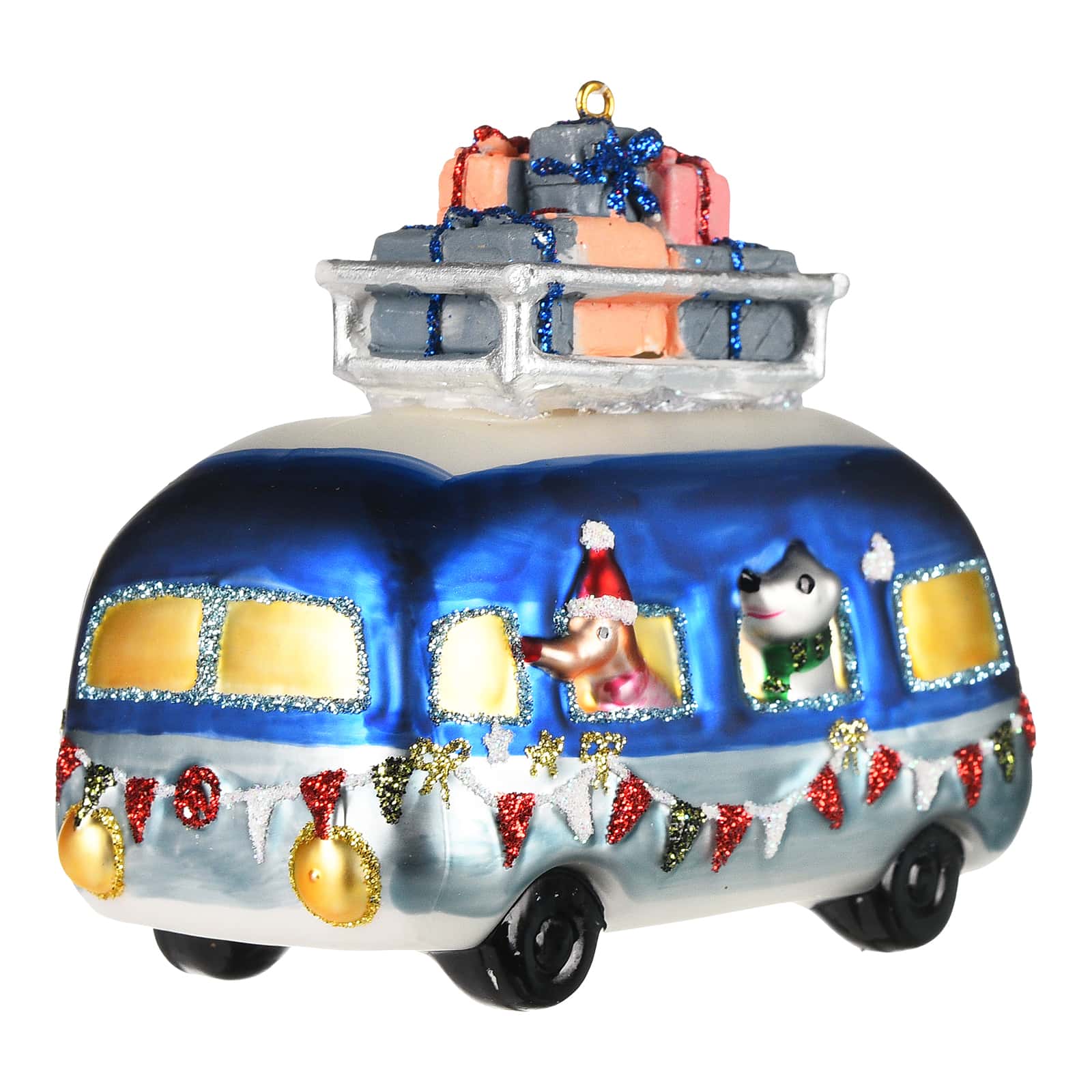 Glas-Baumschmuck Caravan