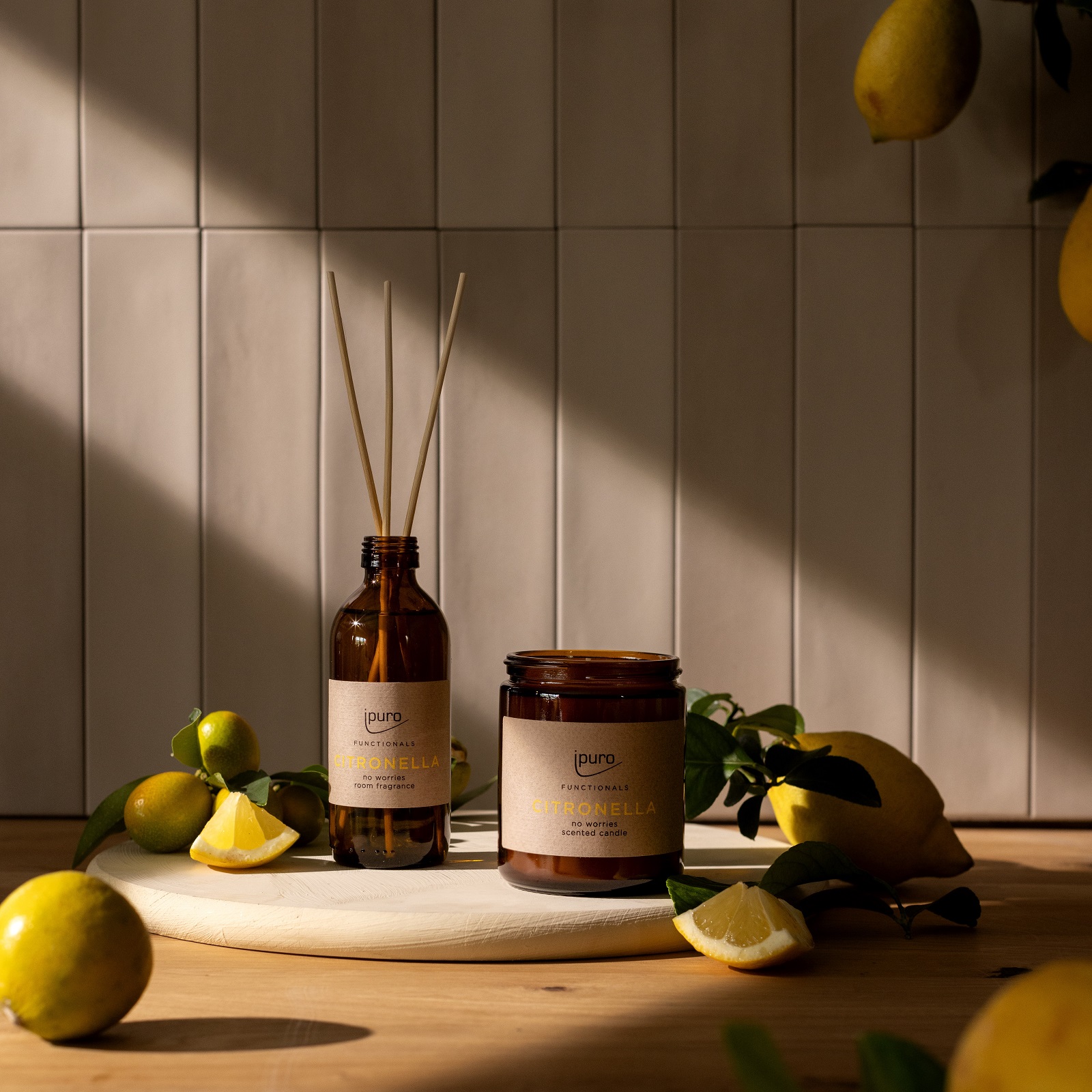 ipuro FUNCTIONALS Duftkerze Citronella