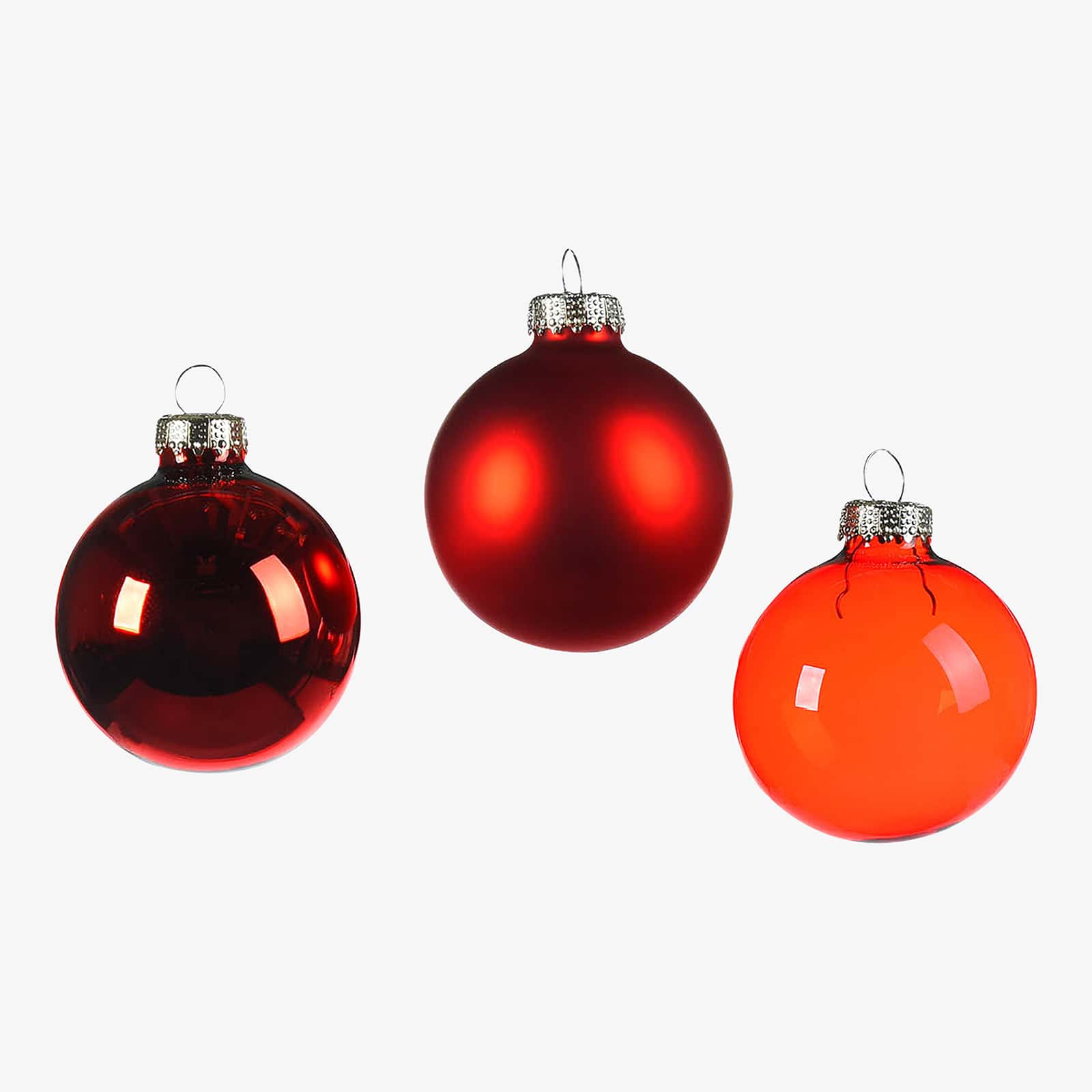 Glas-Weihnachtskugel-Set
