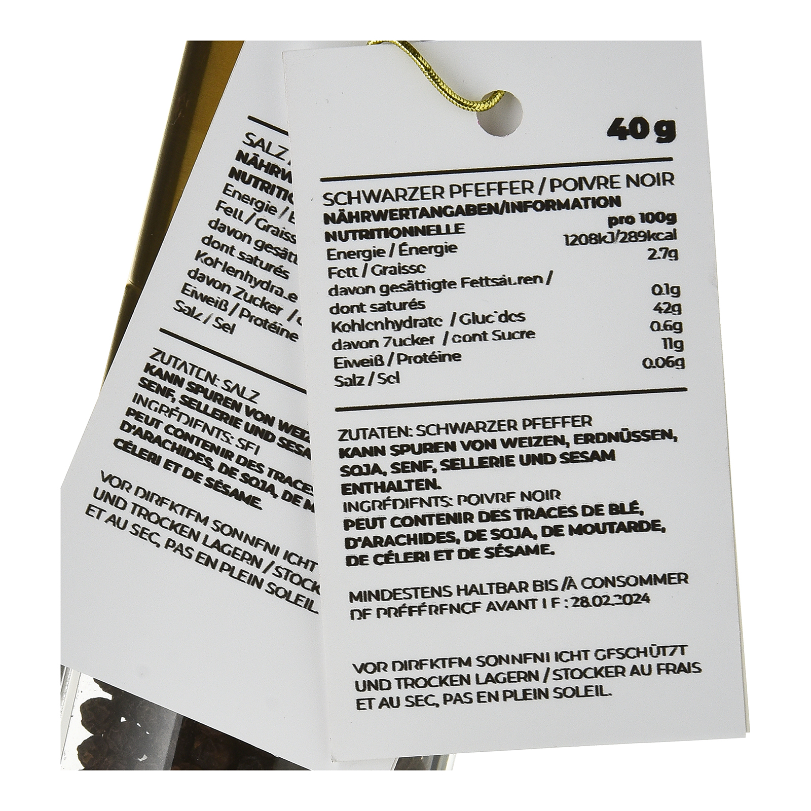 Gewürzmühle Salz & Pfeffer