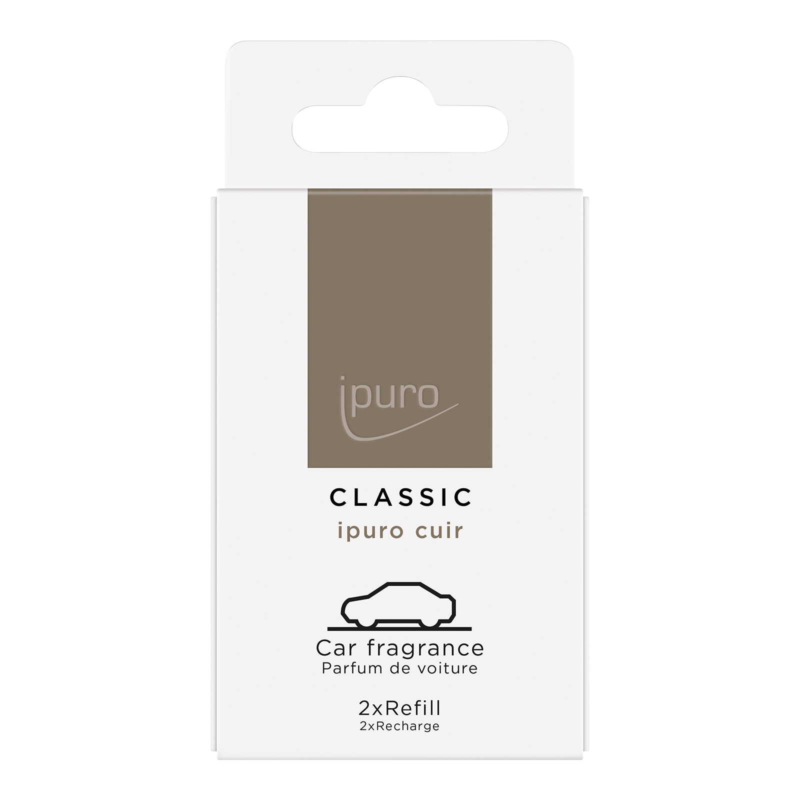 ipuro CLASSIC Autoduft Nachfüllpack Cuir