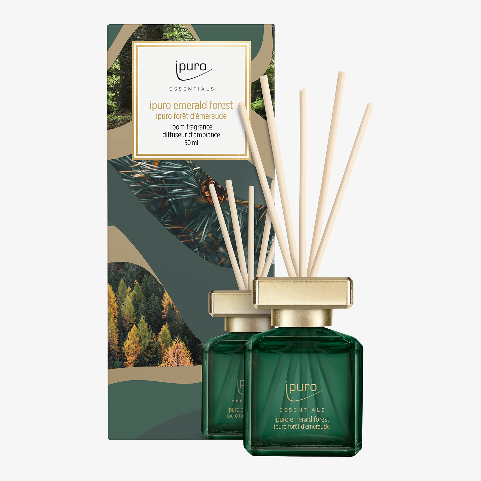 ipuro ESSENTIALS Raumduft Emerald Forest