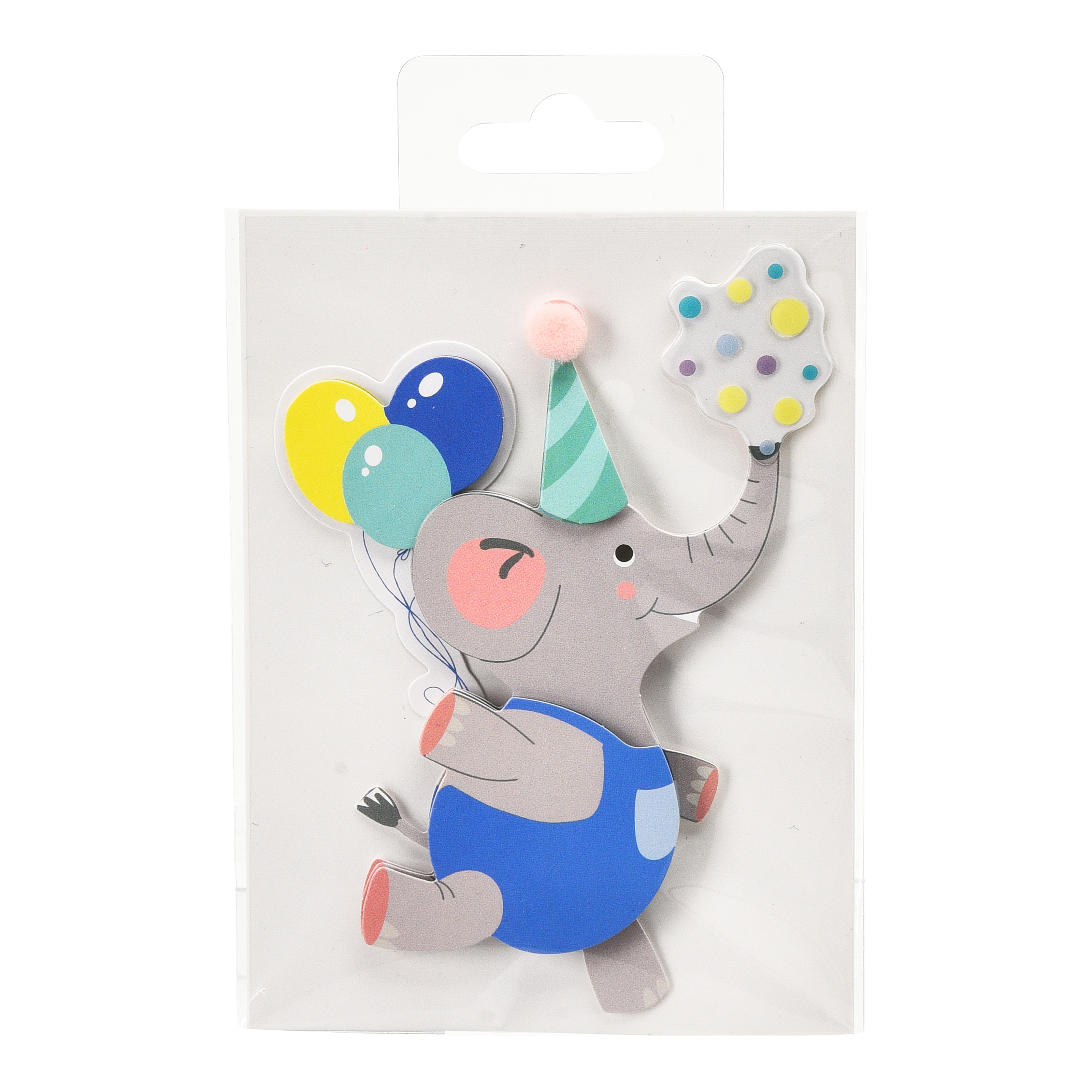 3D-Sticker Elefant