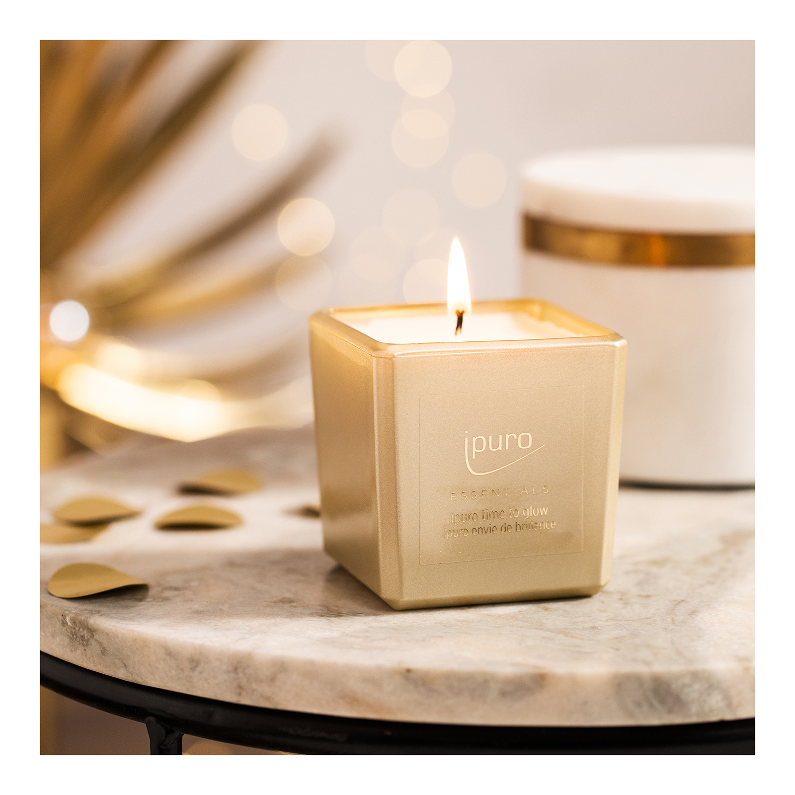 ipuro ESSENTIALS Duftkerze Time to glow