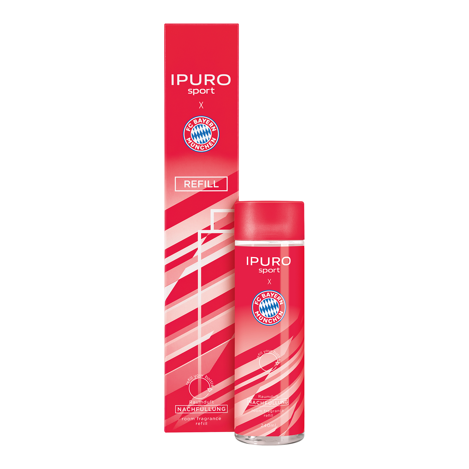 ipuro x FC Bayern München Raumduft Nachfüllpack