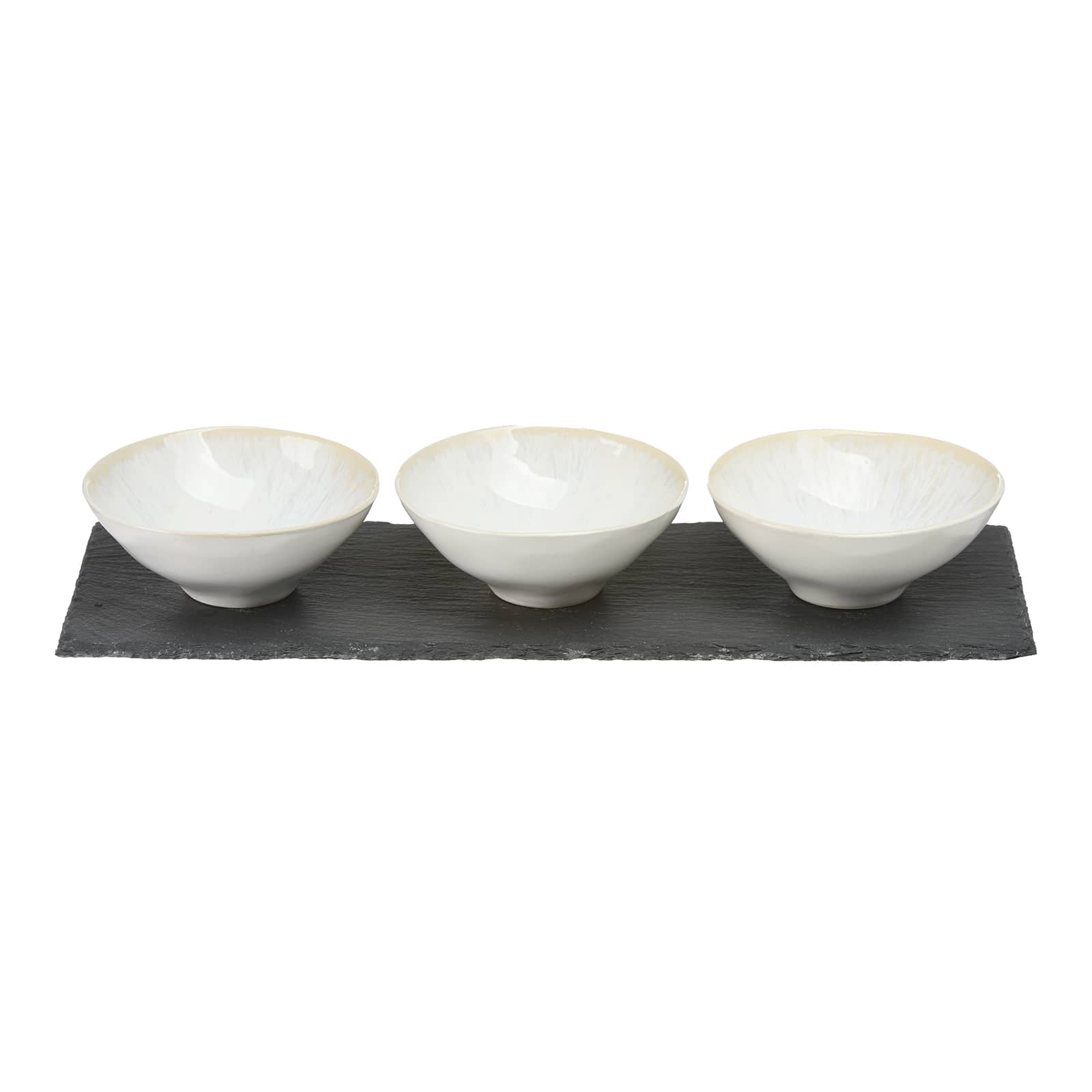 Dipschalen Ela mit Schieferplatte