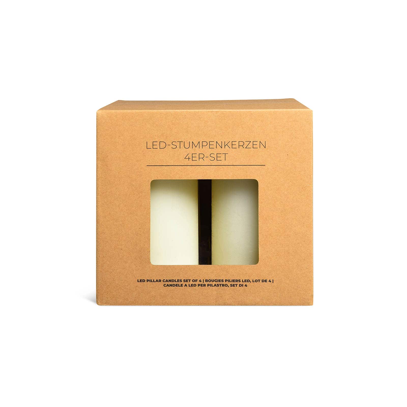 LED-Stumpenkerzen-Set LED-Stumpenkerzen-Set