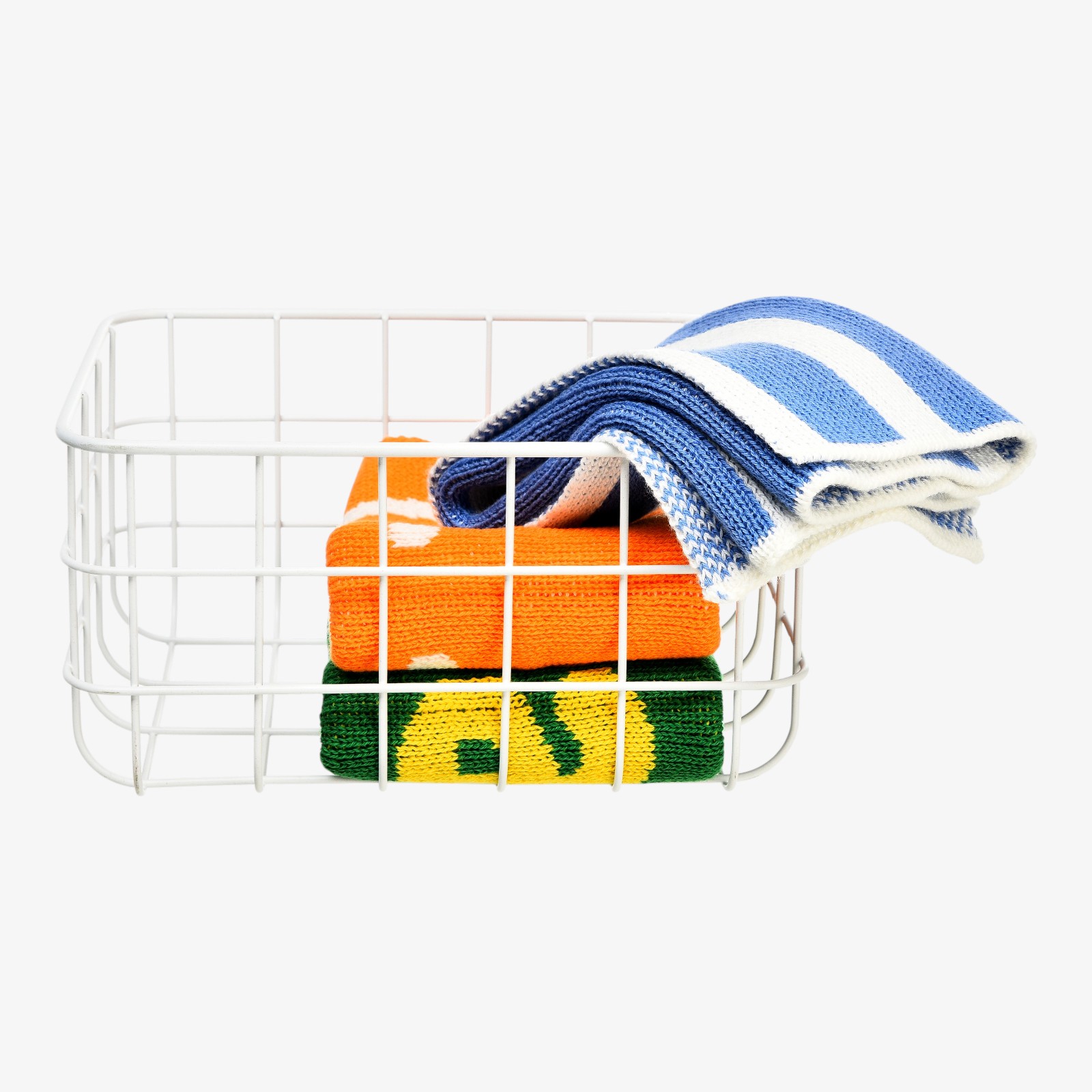 Spültuch-Set Lucky in Aufbewahrungskorb