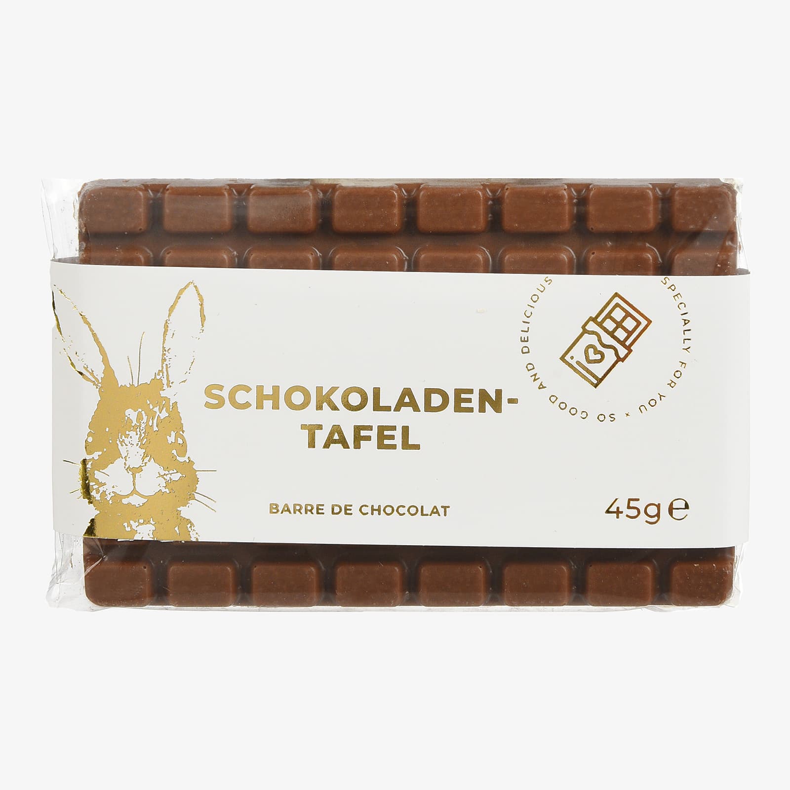 Schokoladentafel Hase