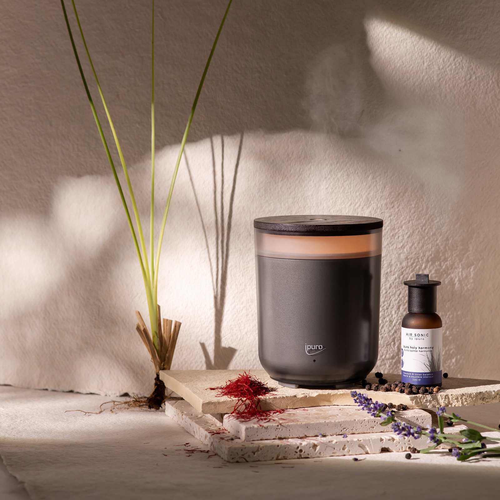 Ipuro AIR SONIC Elektrischer Aroma-Diffusor Aroma Candle