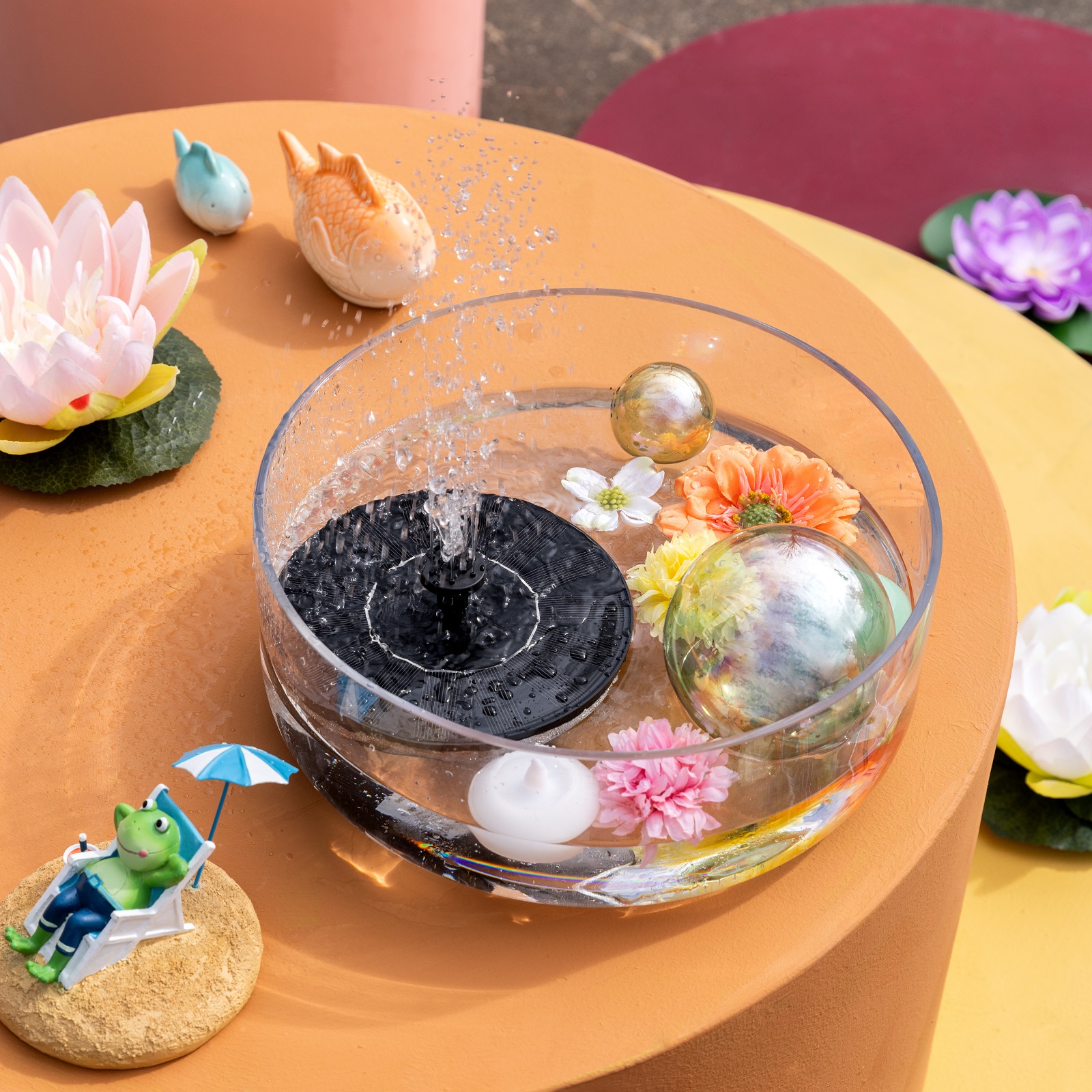 Deko-Schwimmkugel-Set Round