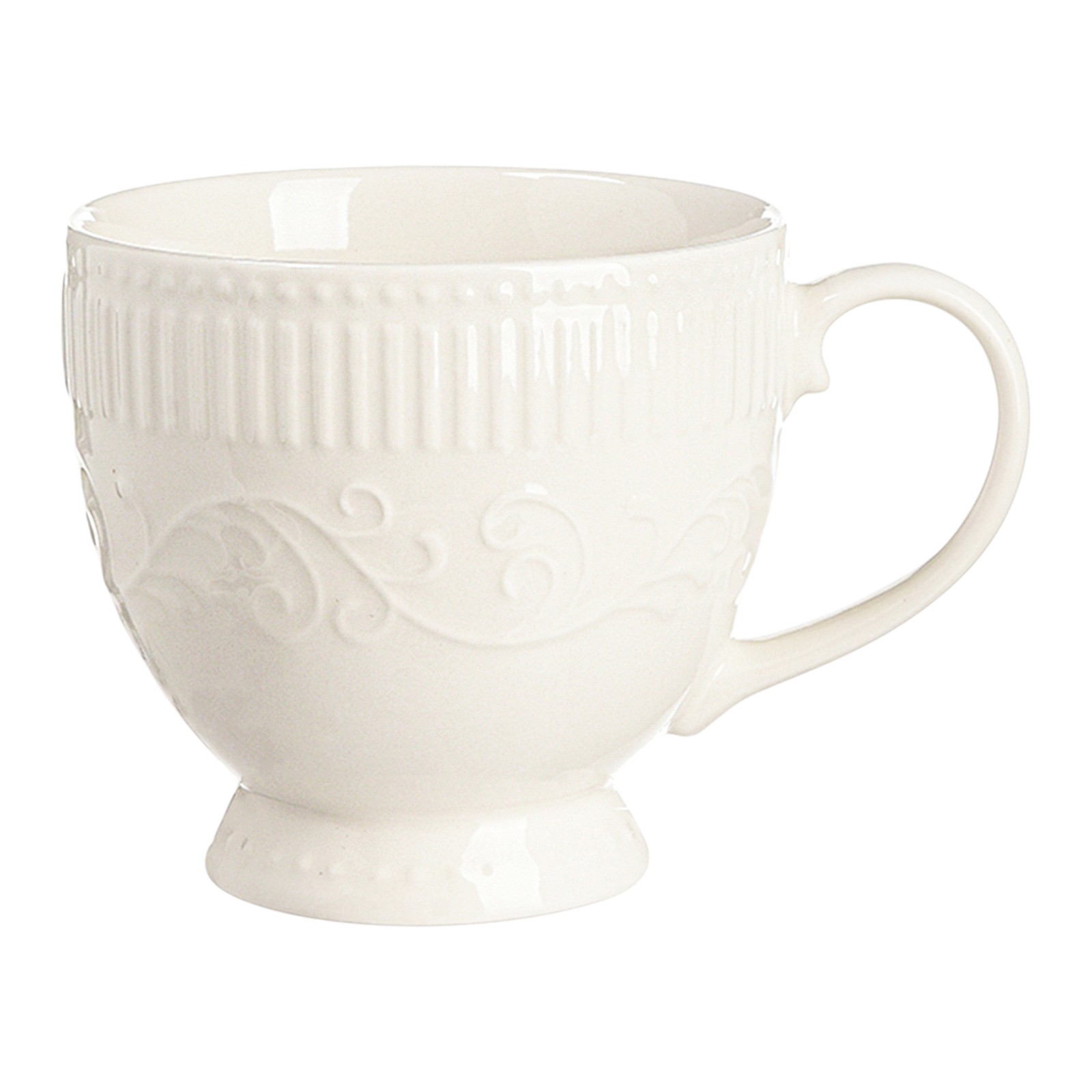 Jumbotasse Relief Floral